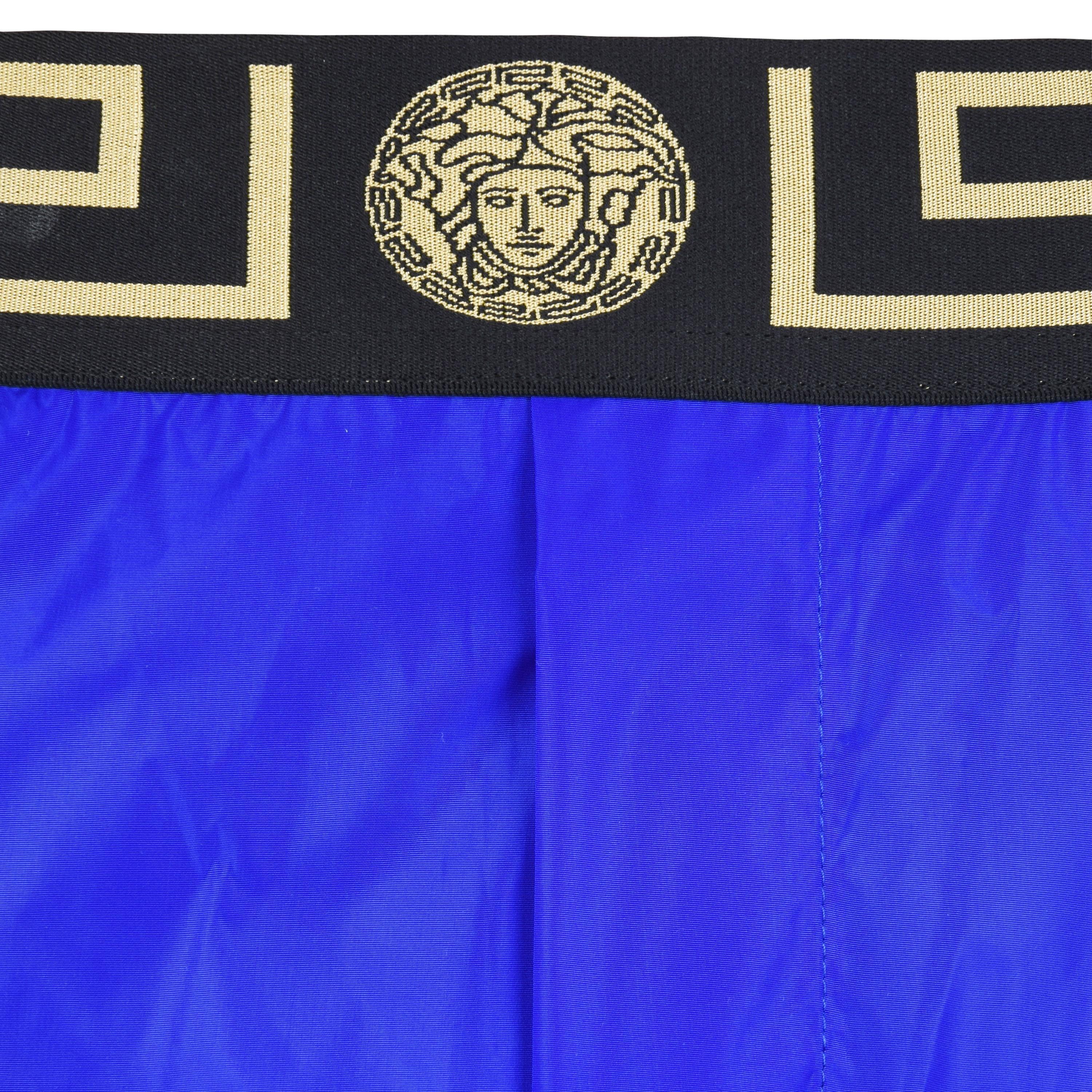 Blu/Gld A85K - Versace Icon - Swim Shorts - 5