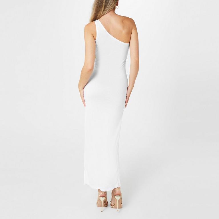 Blanco clásico - Calvin Klein Underwear - ONE SHOULDER DRESS - 3
