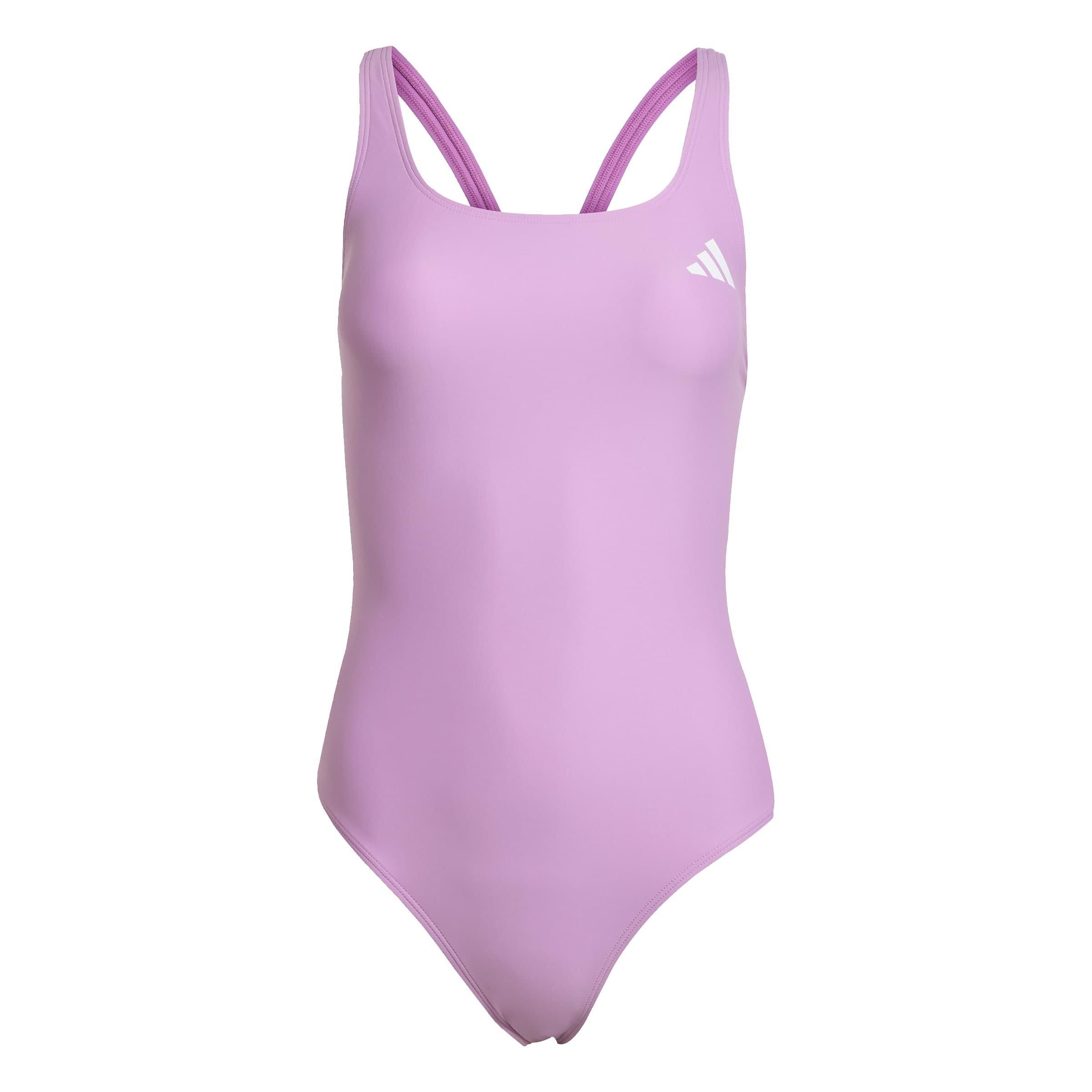 Adidas Women's Ess One Piece Swimsuit - Purple Bliss - 14 (L)