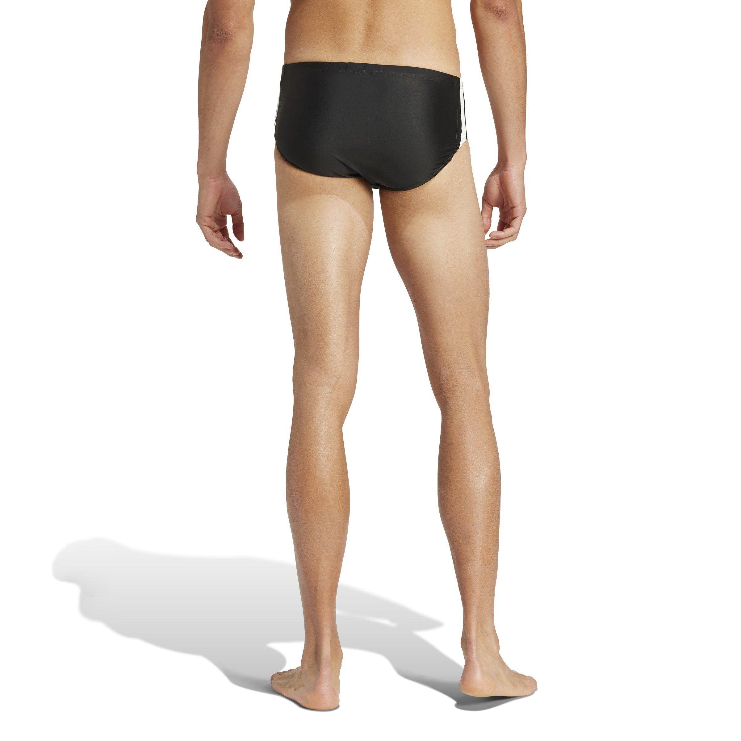 Black/White - adidas - Adidas 3S Swim Brief Sn63 - 3