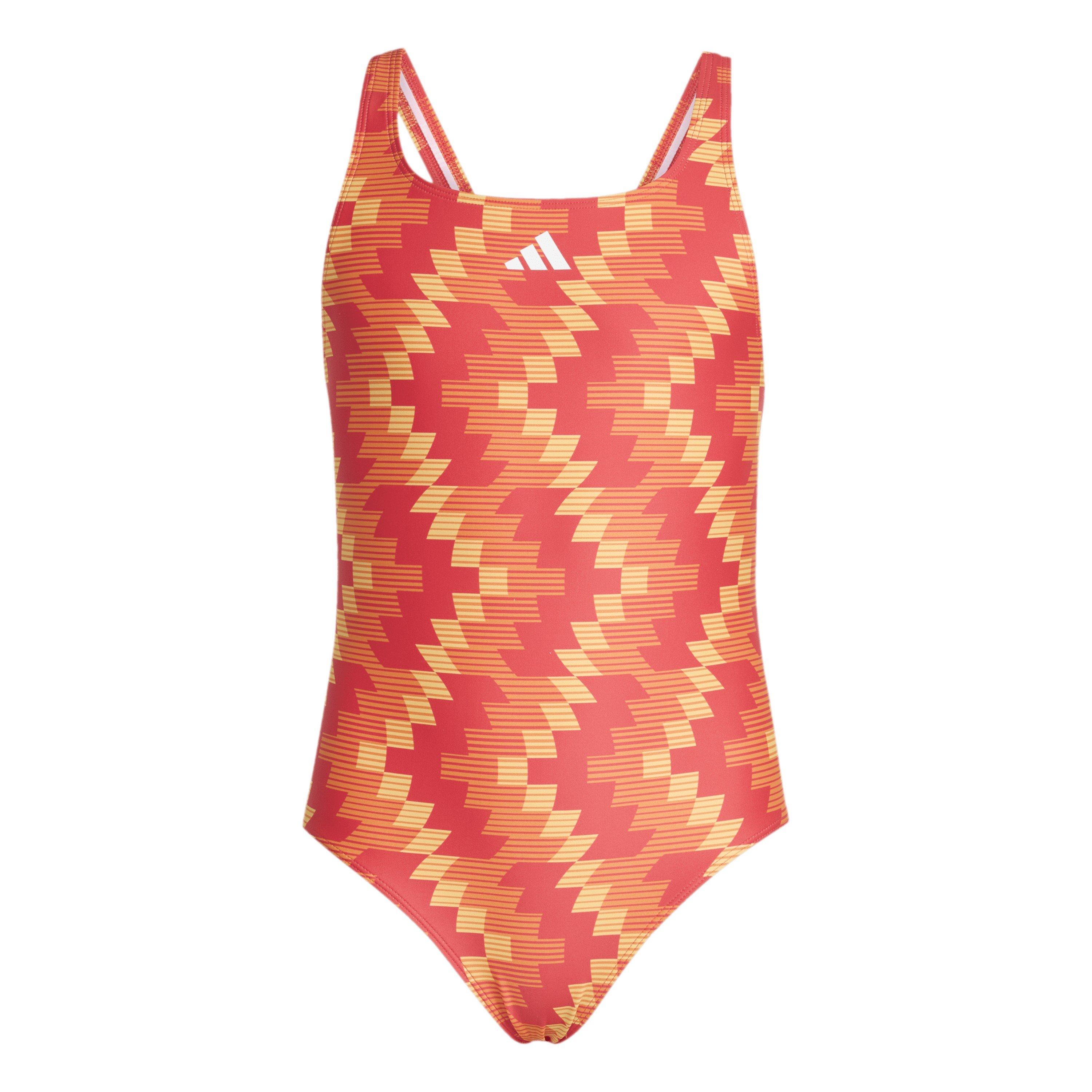 Lucid Red - adidas - Kids' One Piece Swimsuit - 1