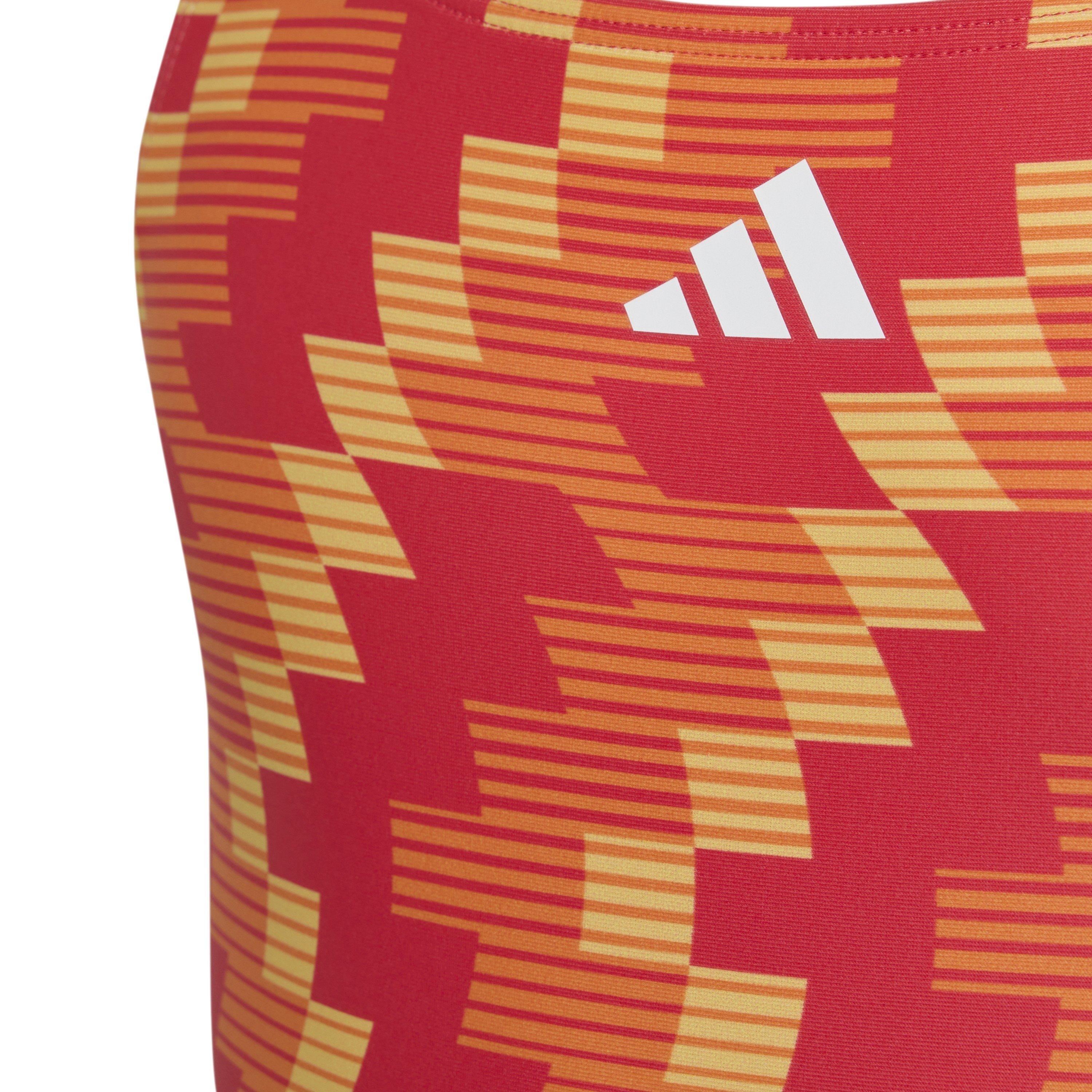 Lucid Red - adidas - Kids' One Piece Swimsuit - 3