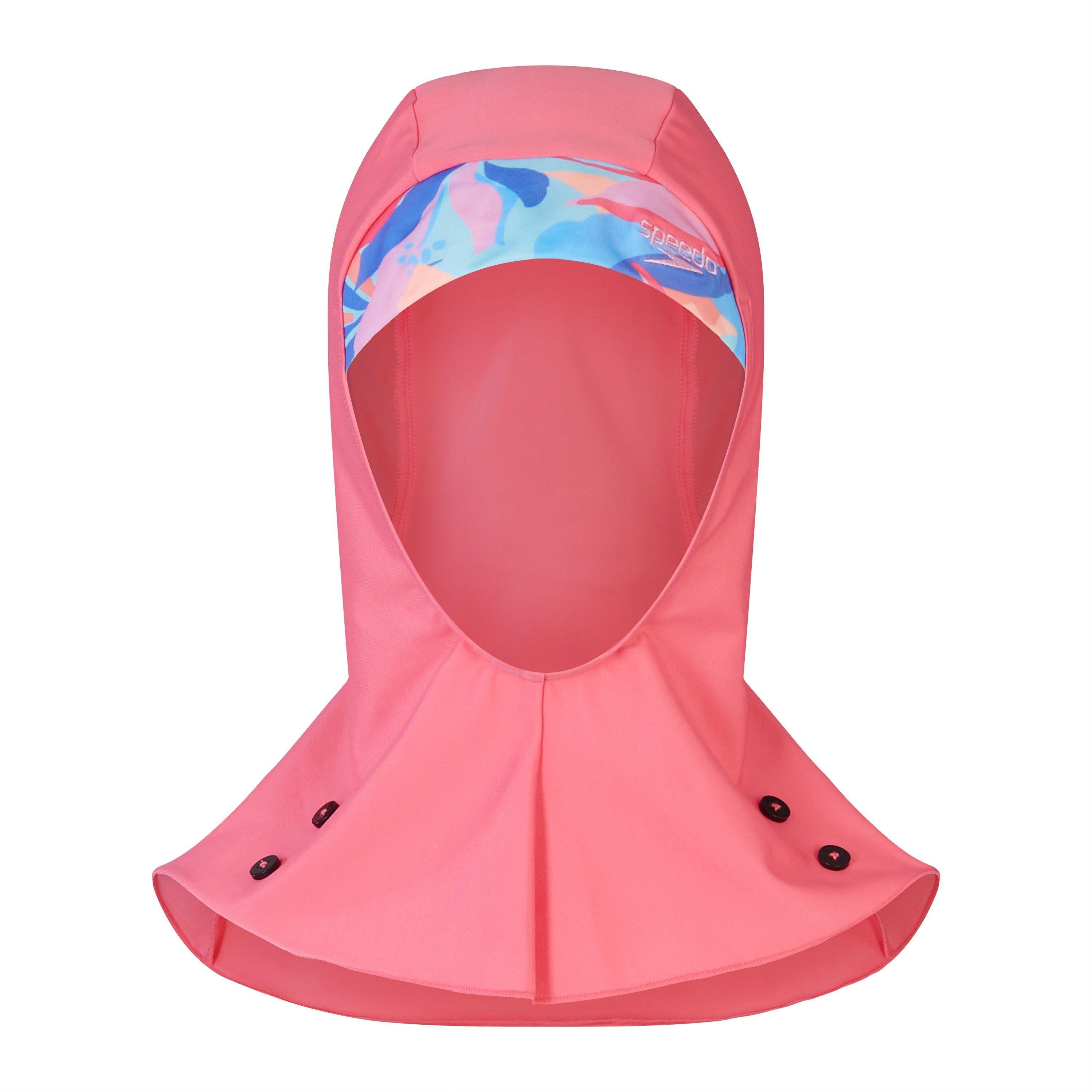 Pink/Blue - Speedo - Modesty One Piece Swimsuit - 3