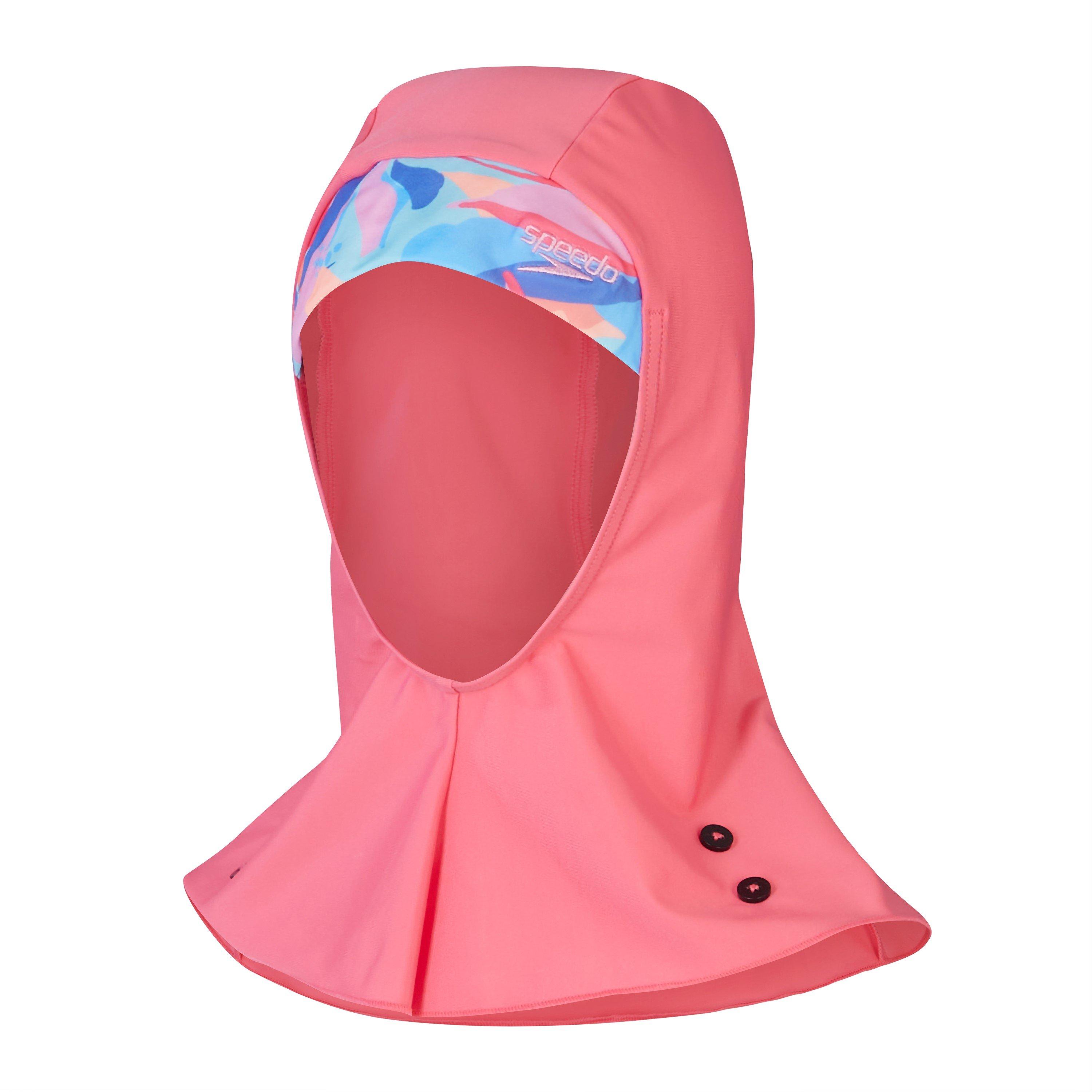 Pink/Blue - Speedo - Modesty One Piece Swimsuit - 4