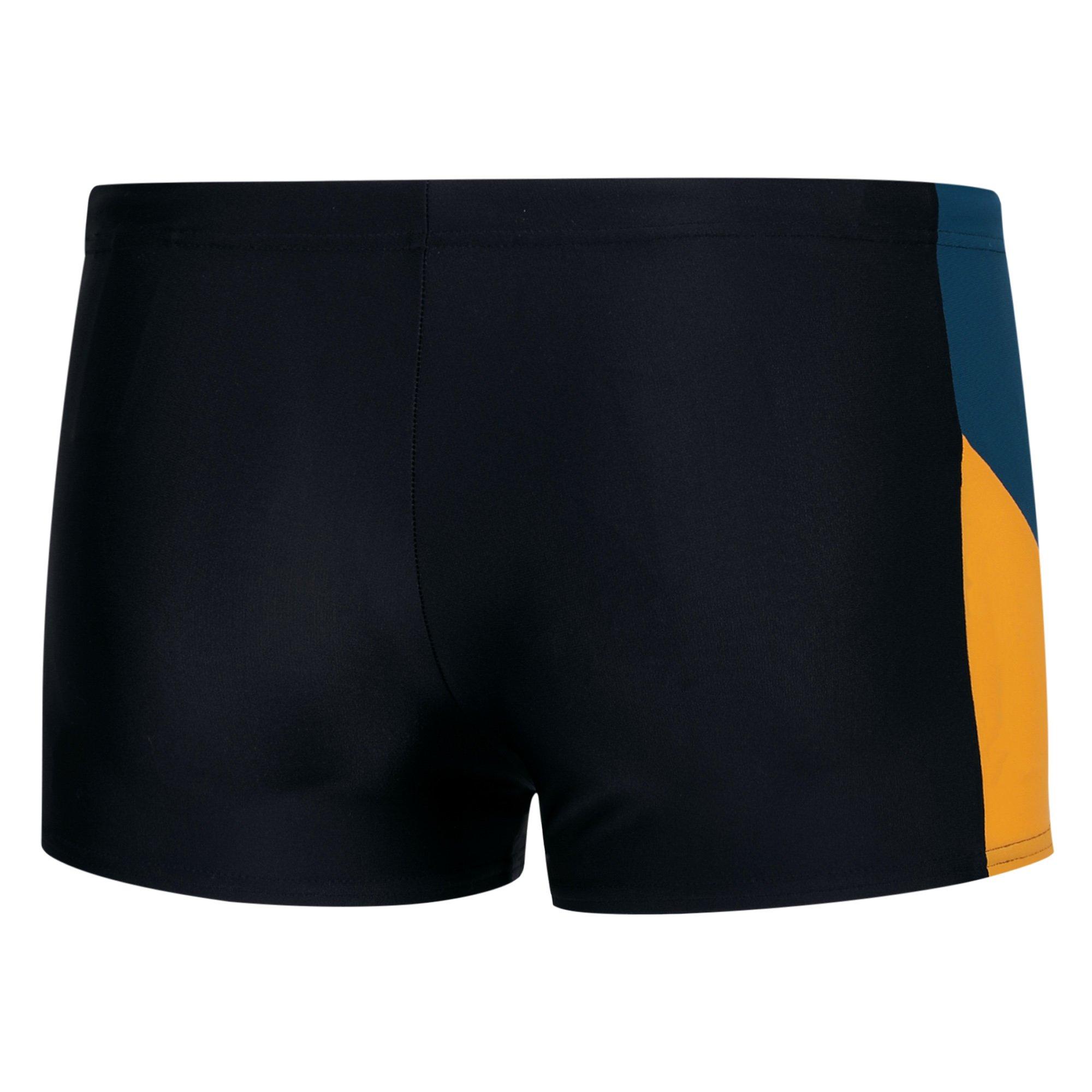 Black/Dk Teal - Speedo - Mens Dive Aquashorts - 2