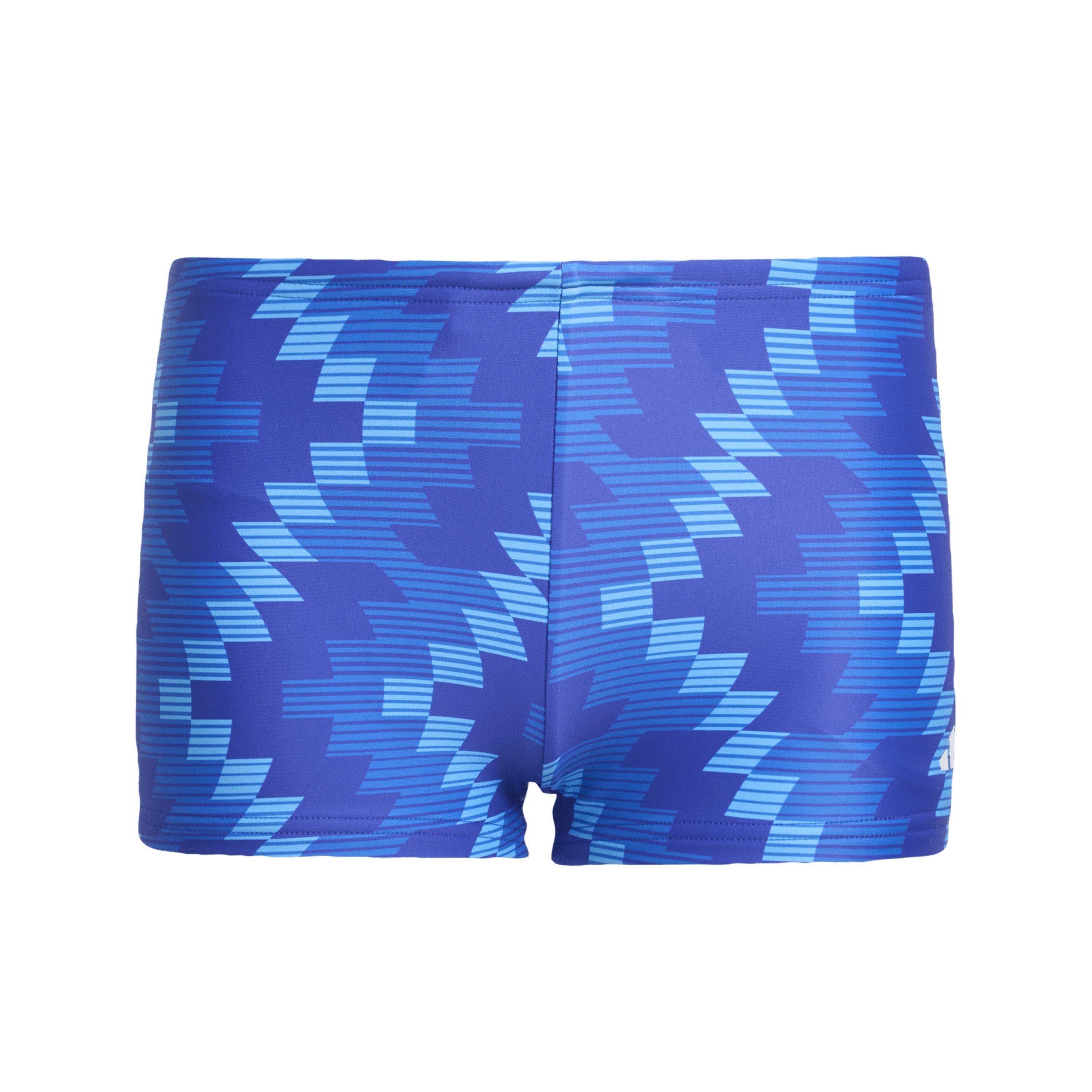 lucid Blue - adidas - Kids' Swimming Trunks - 1