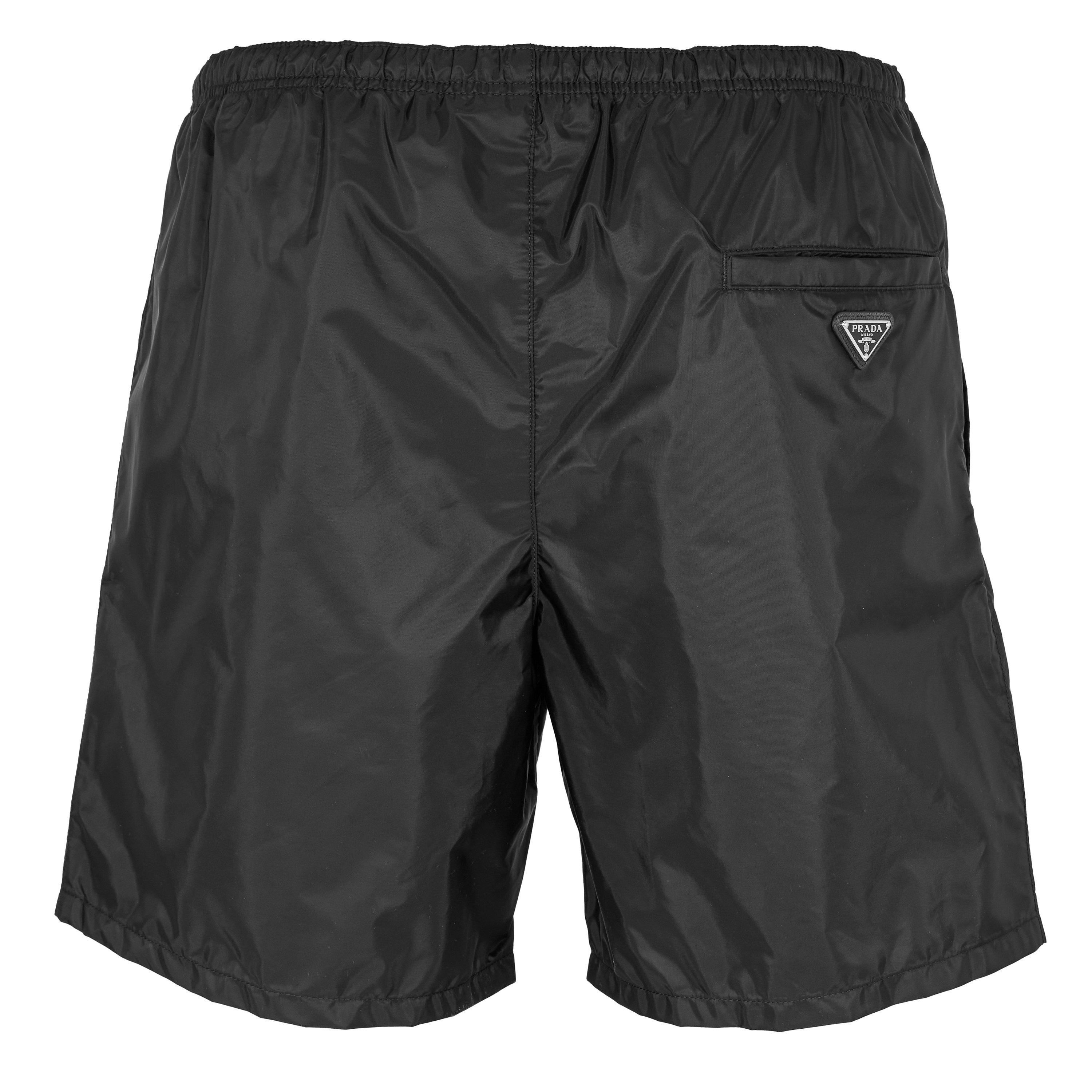 Black - Prada - Prada Nylon Swim Sn00 - 2