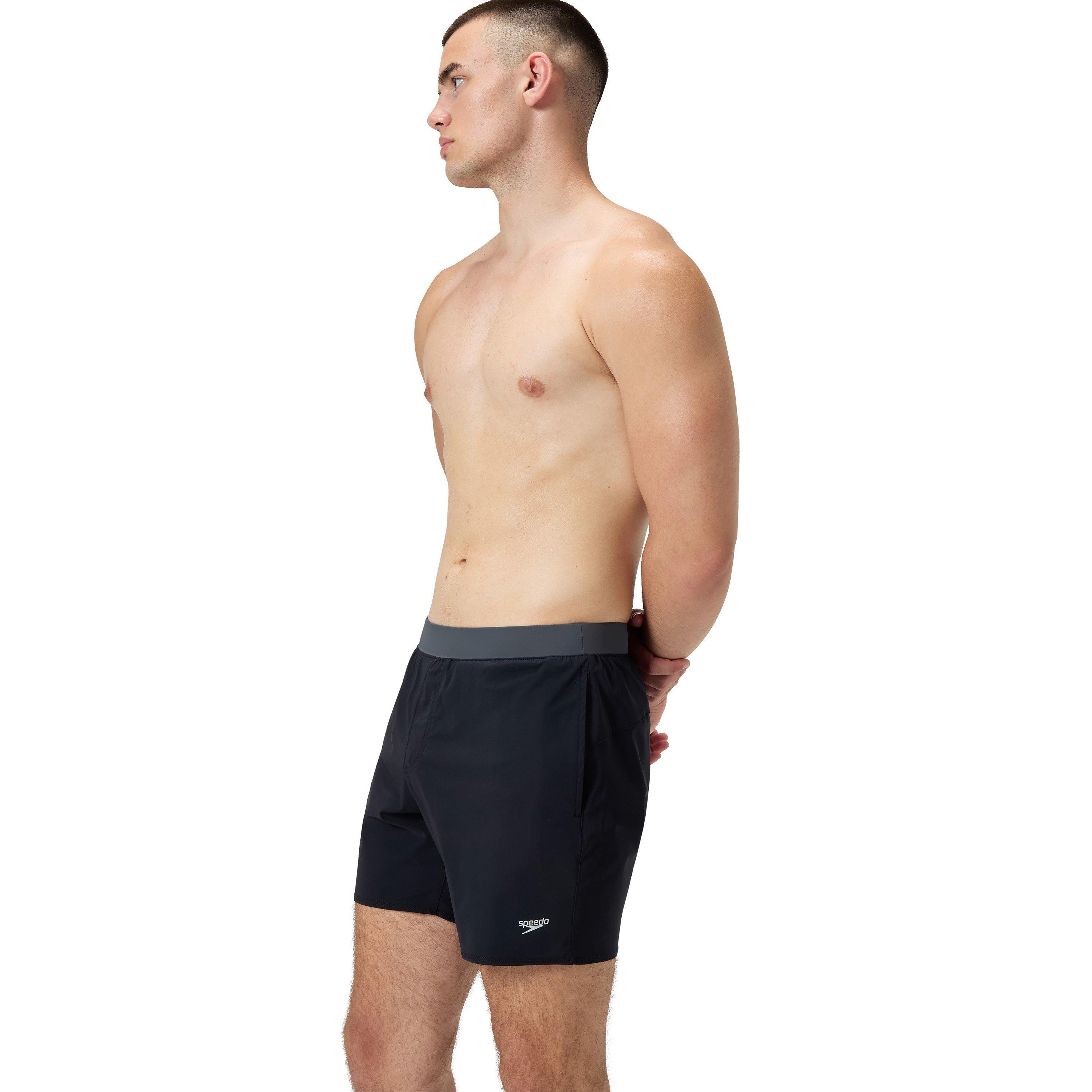 Antraciet - Speedo - 4way Flex Solid Volley 16 - 4