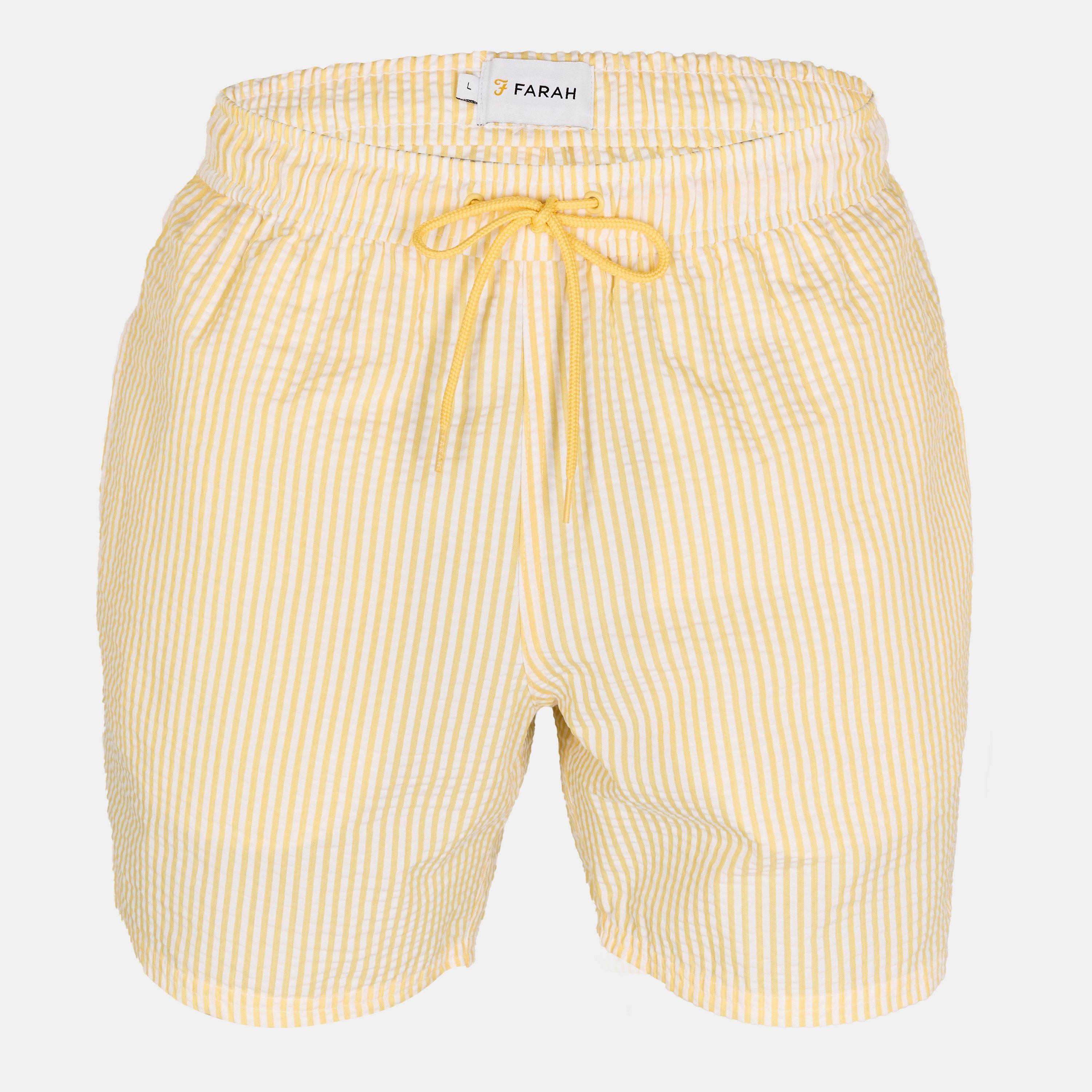Farah Men's Colbrt Swim Shorts - Pyramid Yel - X Large