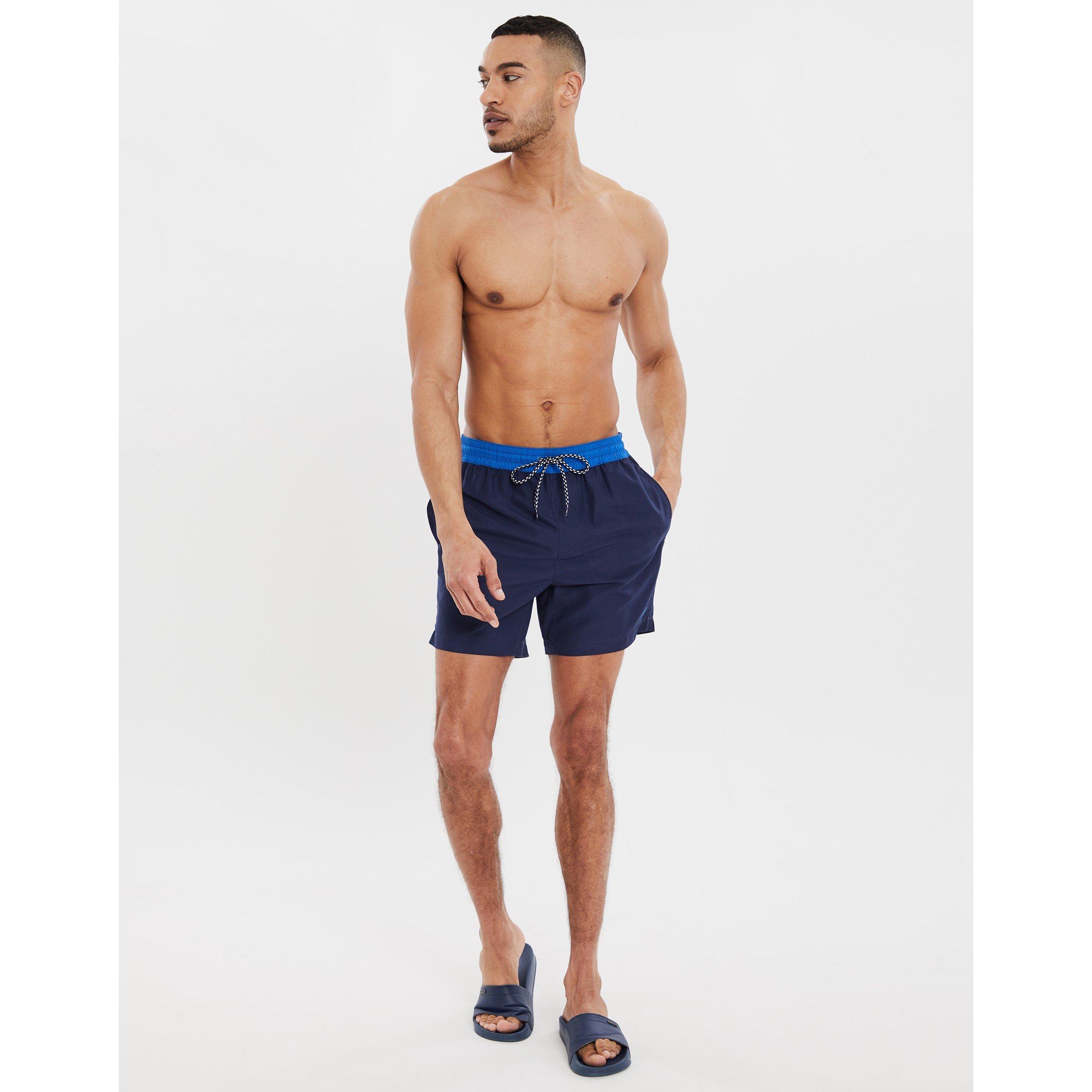 Marineblau - Threadbare - Swim Shorts - 2