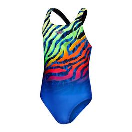 Speedo Digital Placement 1 Piece Swimsuit Juniors