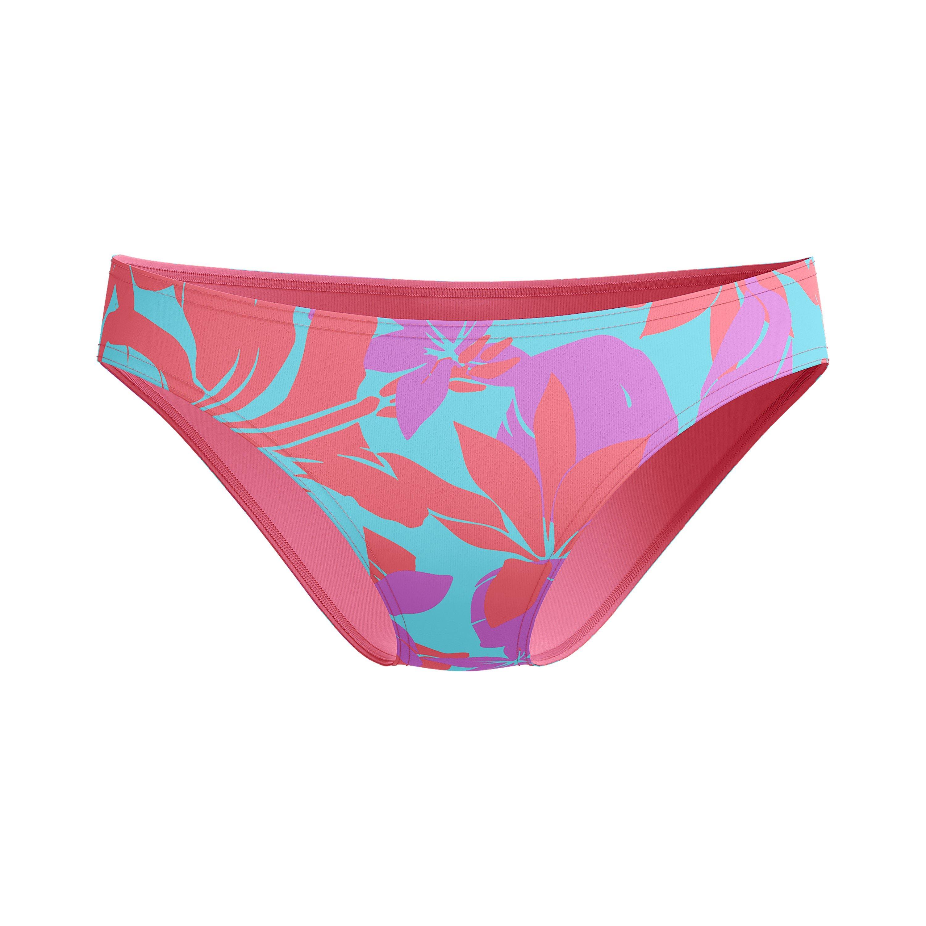 Kaluna Floral - Speedo - Women's Allover Digital Hipster Performance Bikini Bottoms - 1