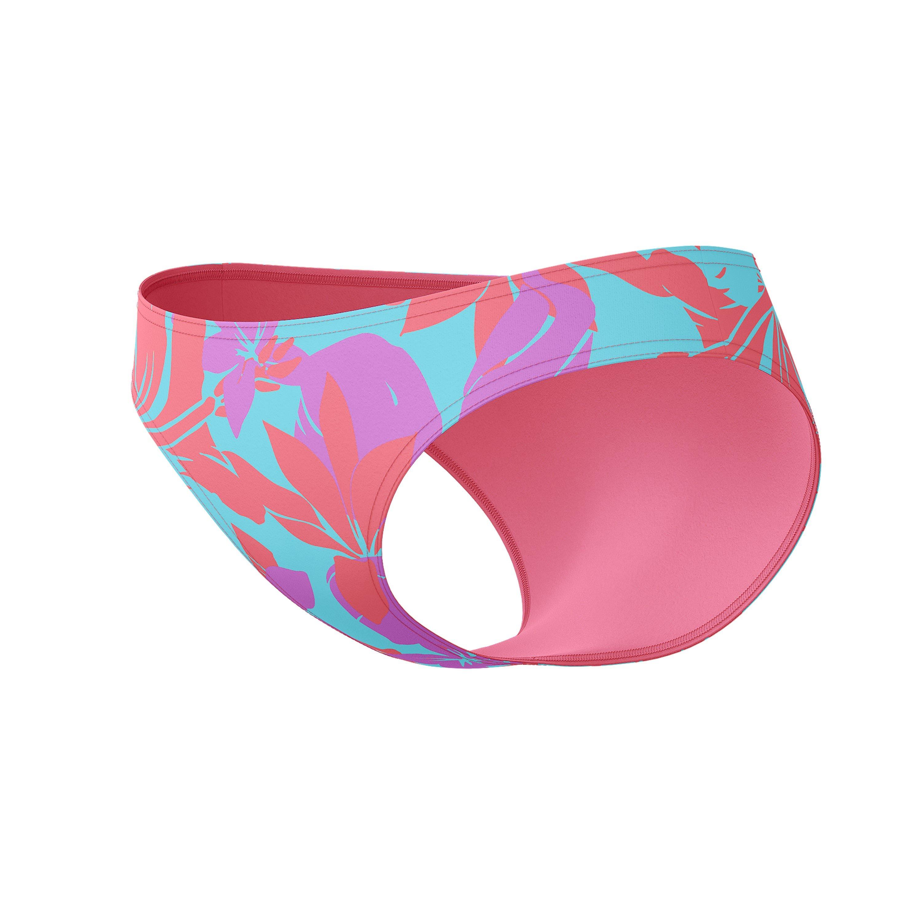 Kaluna Bloemenprint - Speedo - Allover Digital Hipster Performance Bikini Bottoms - 7