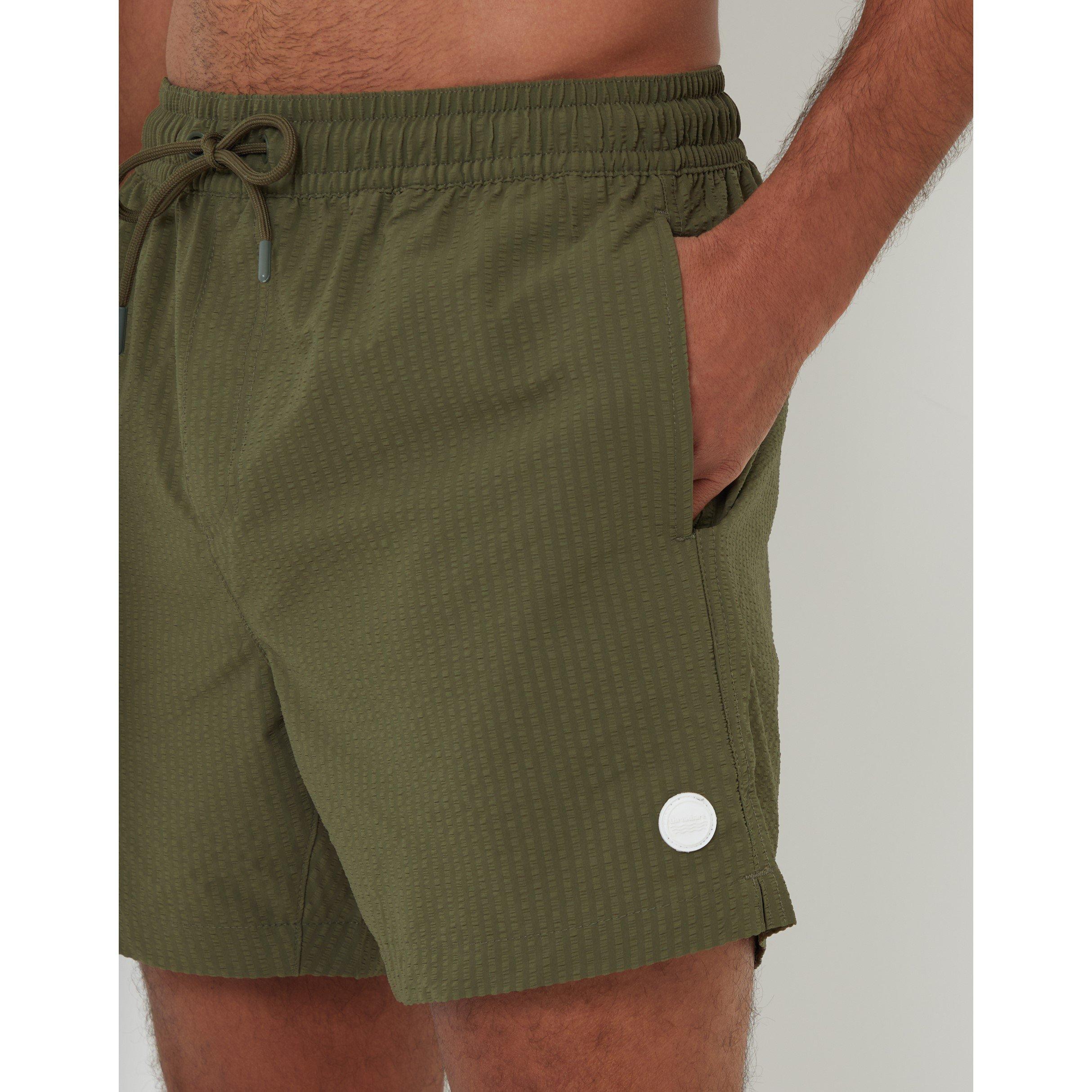 Khaki - Threadbare - Men's Rola Swim Shorts - 4