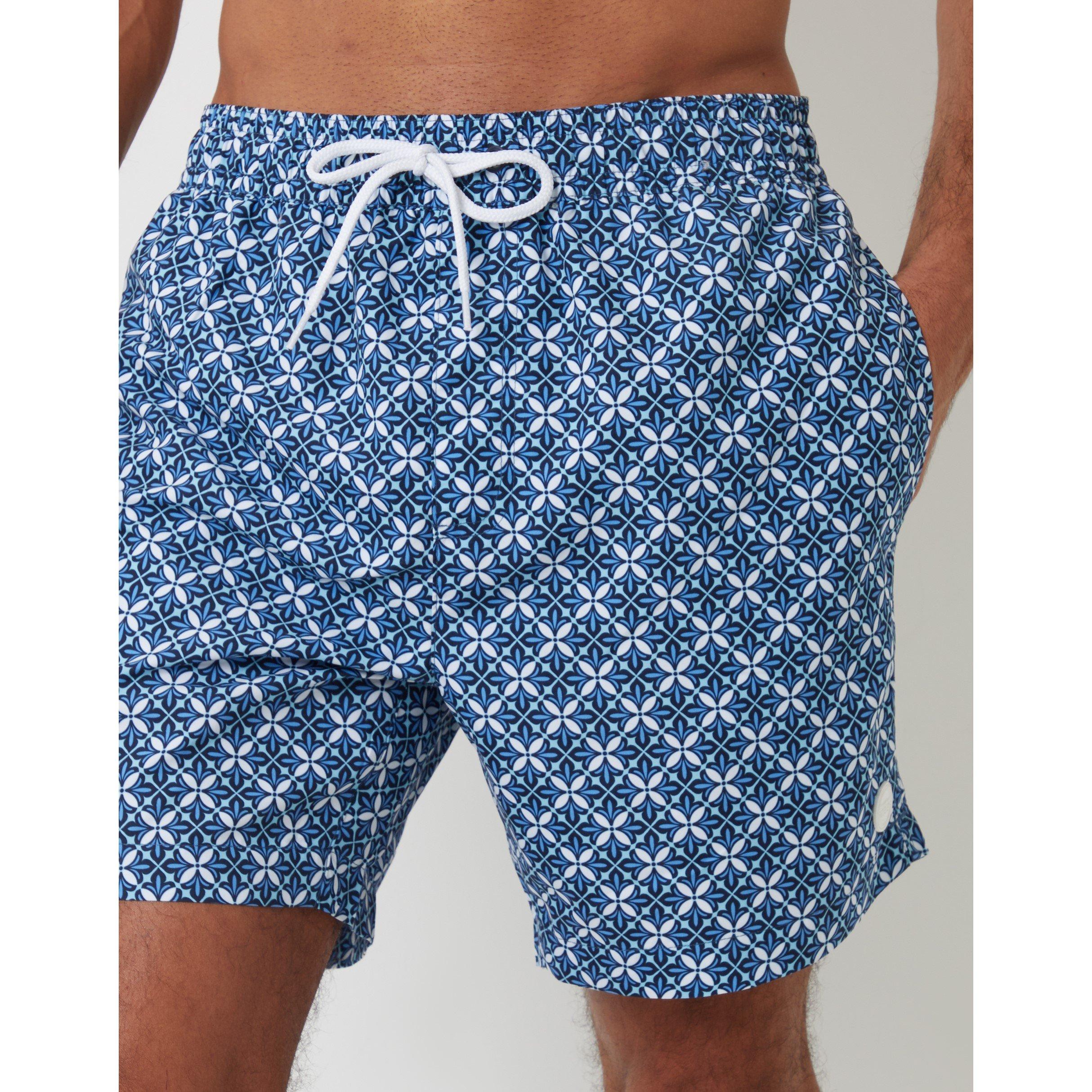 Navy - Threadbare - Tyrrhenian Swim Shorts - 4