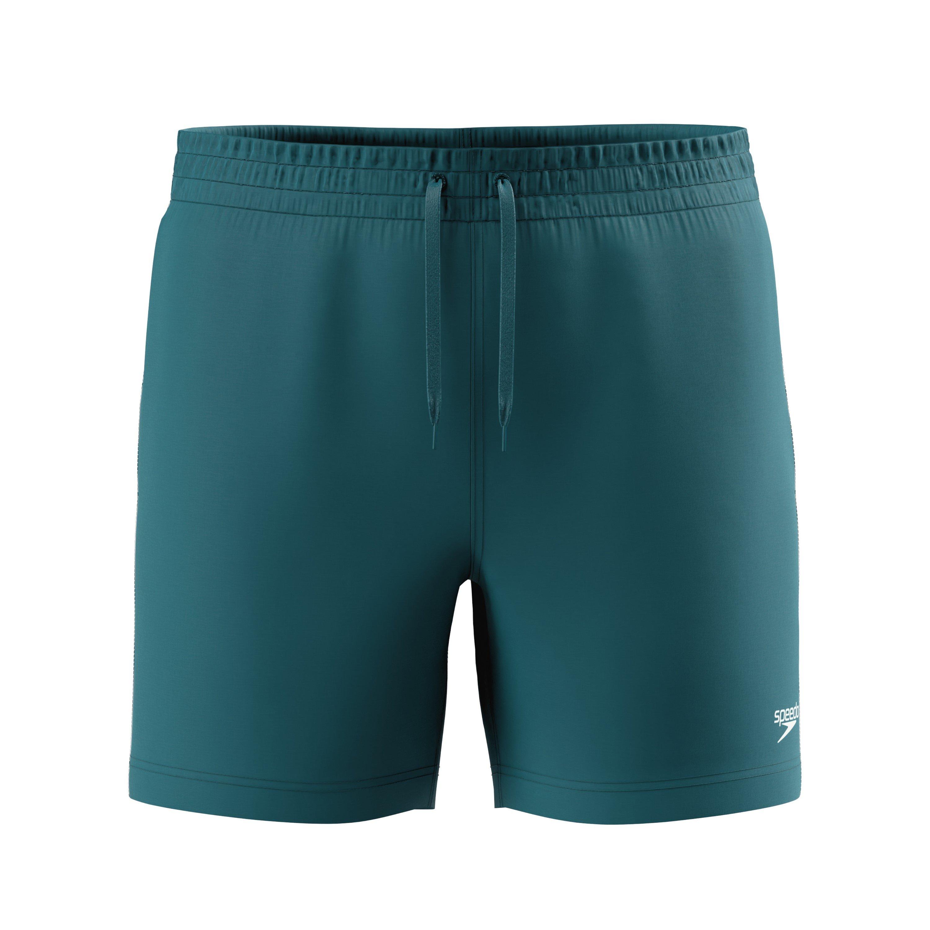 Speedo Men's Essentials 16-Inch Watershorts - Teal Abyss - Large