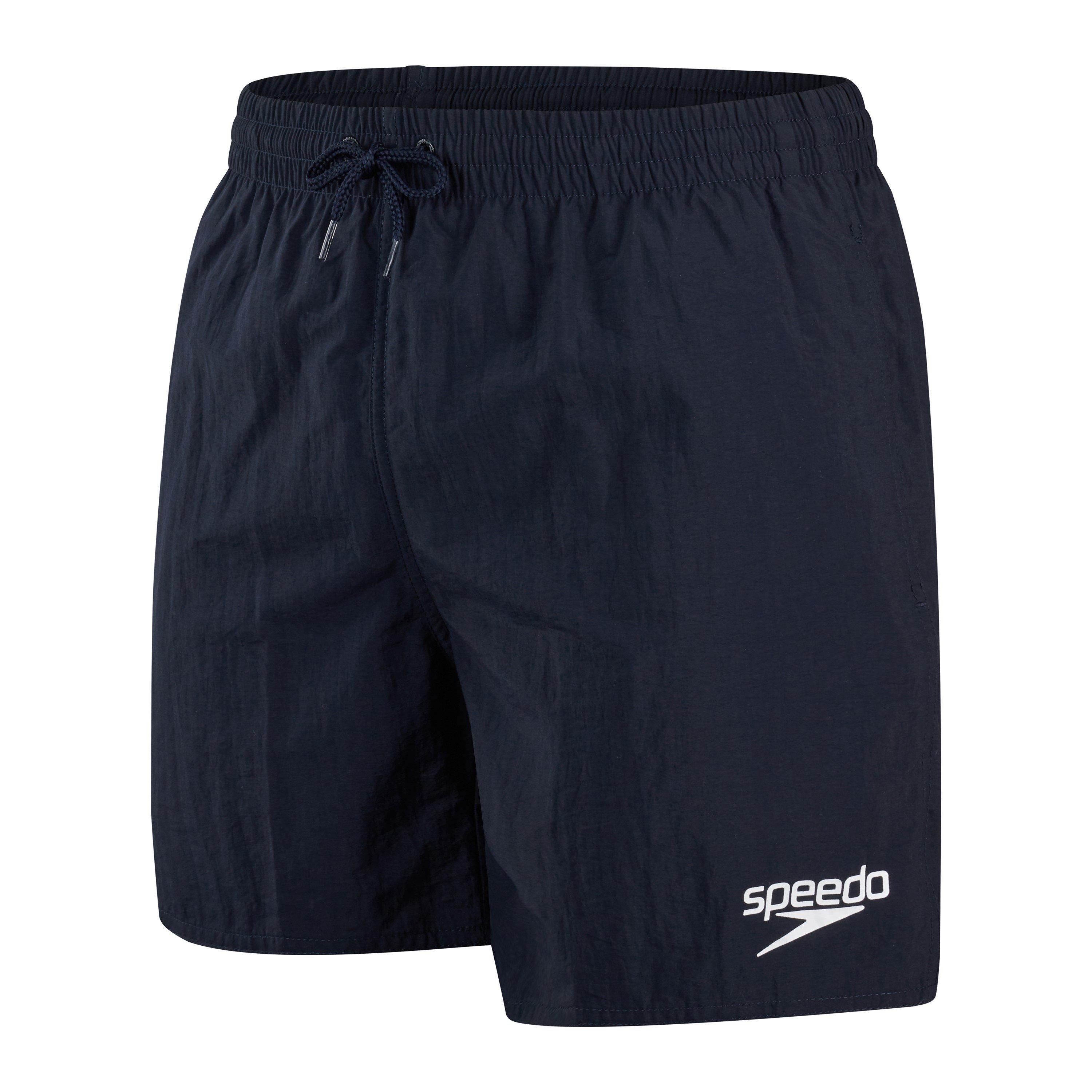 Speedo Men's Essentials 16-Inch Watershorts - Navy - Extra Lge