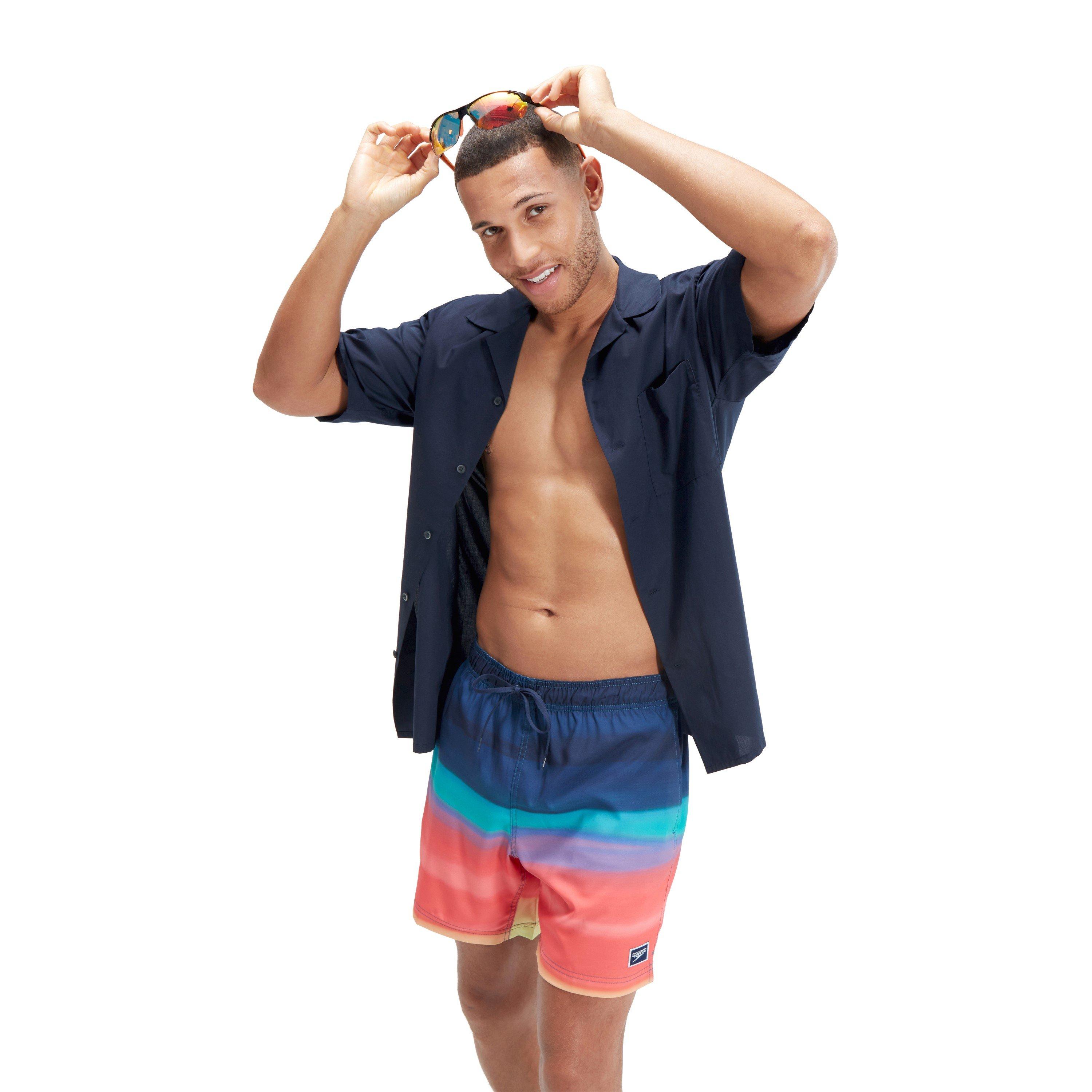 Coral - Speedo - Redondo Edge Volley 17 Swim Shorts - 5