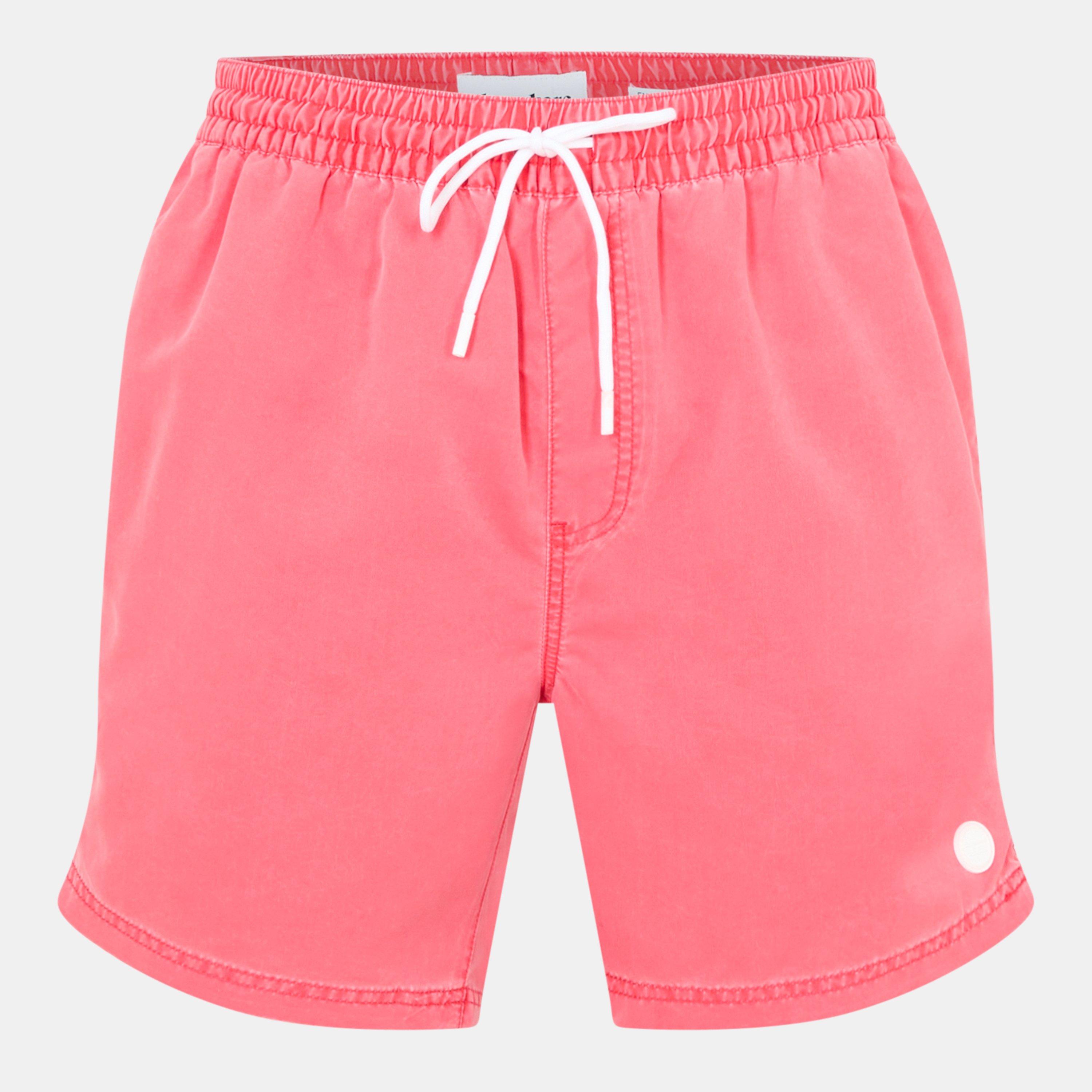 Threadbare Men's Glade Swim Shorts - Washed Coral - Large