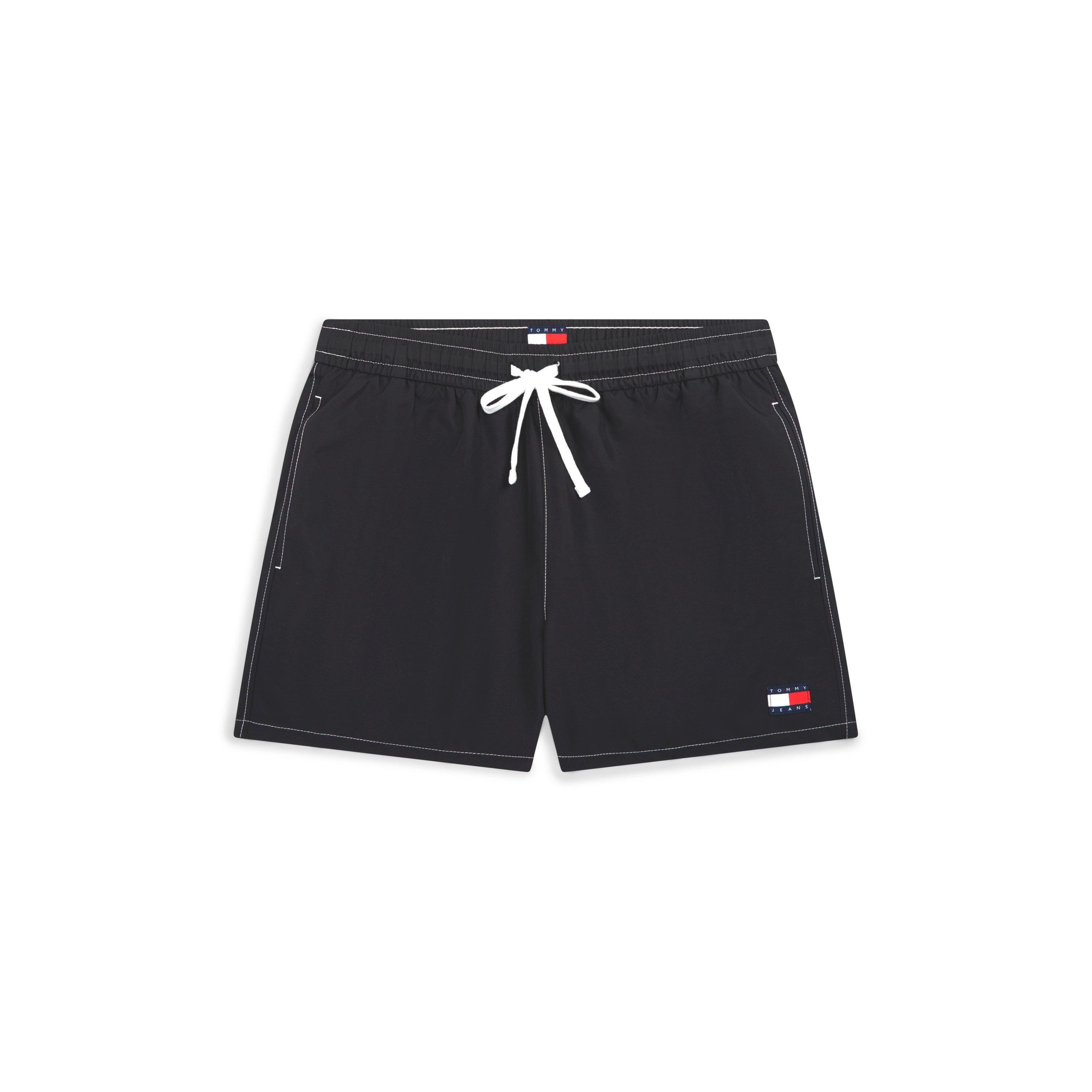 Tommy Hilfiger TJ Medium Drawstring Swim Shorts - Black - L