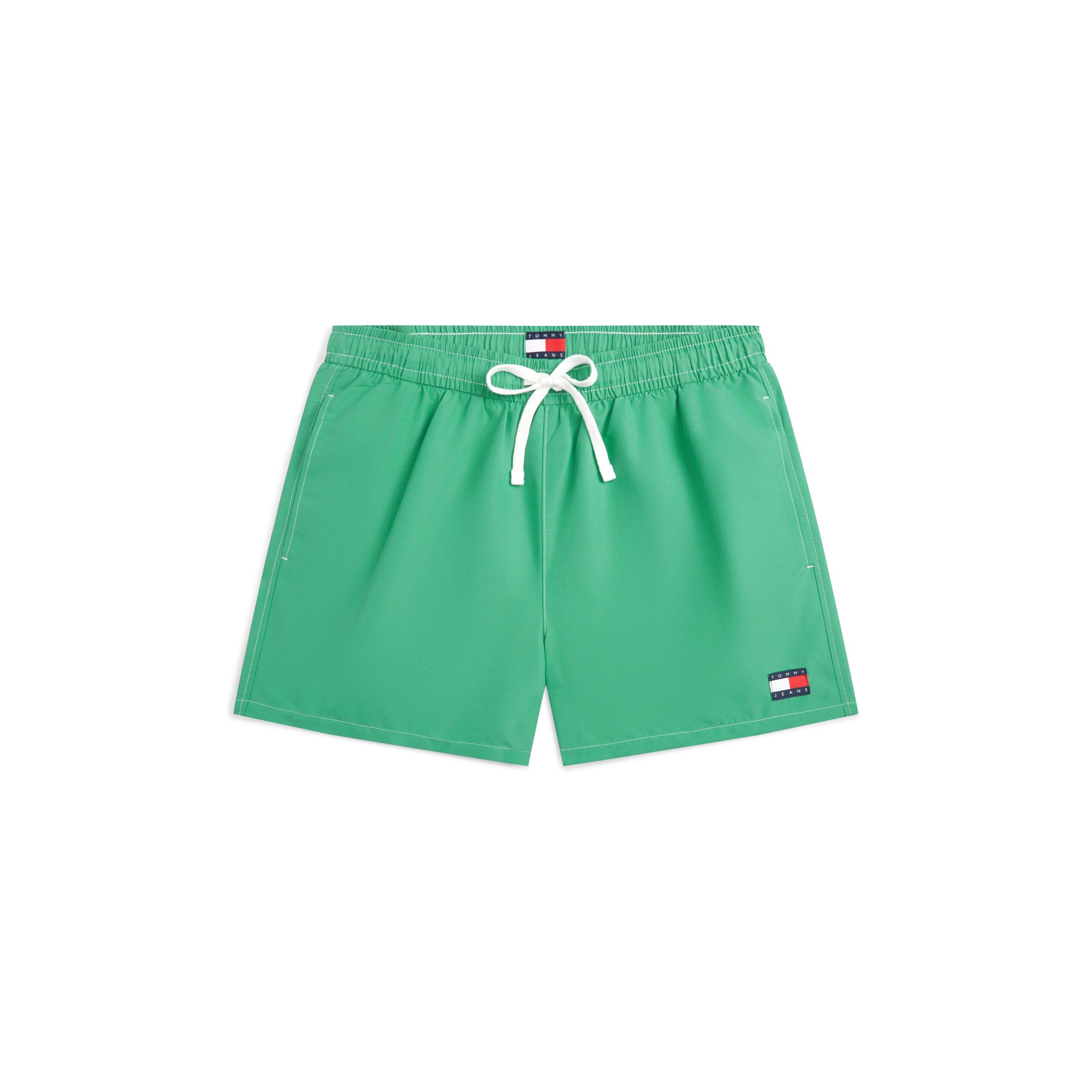 Tommy Hilfiger TJ Medium Drawstring Swim Shorts - Bahama Green - L