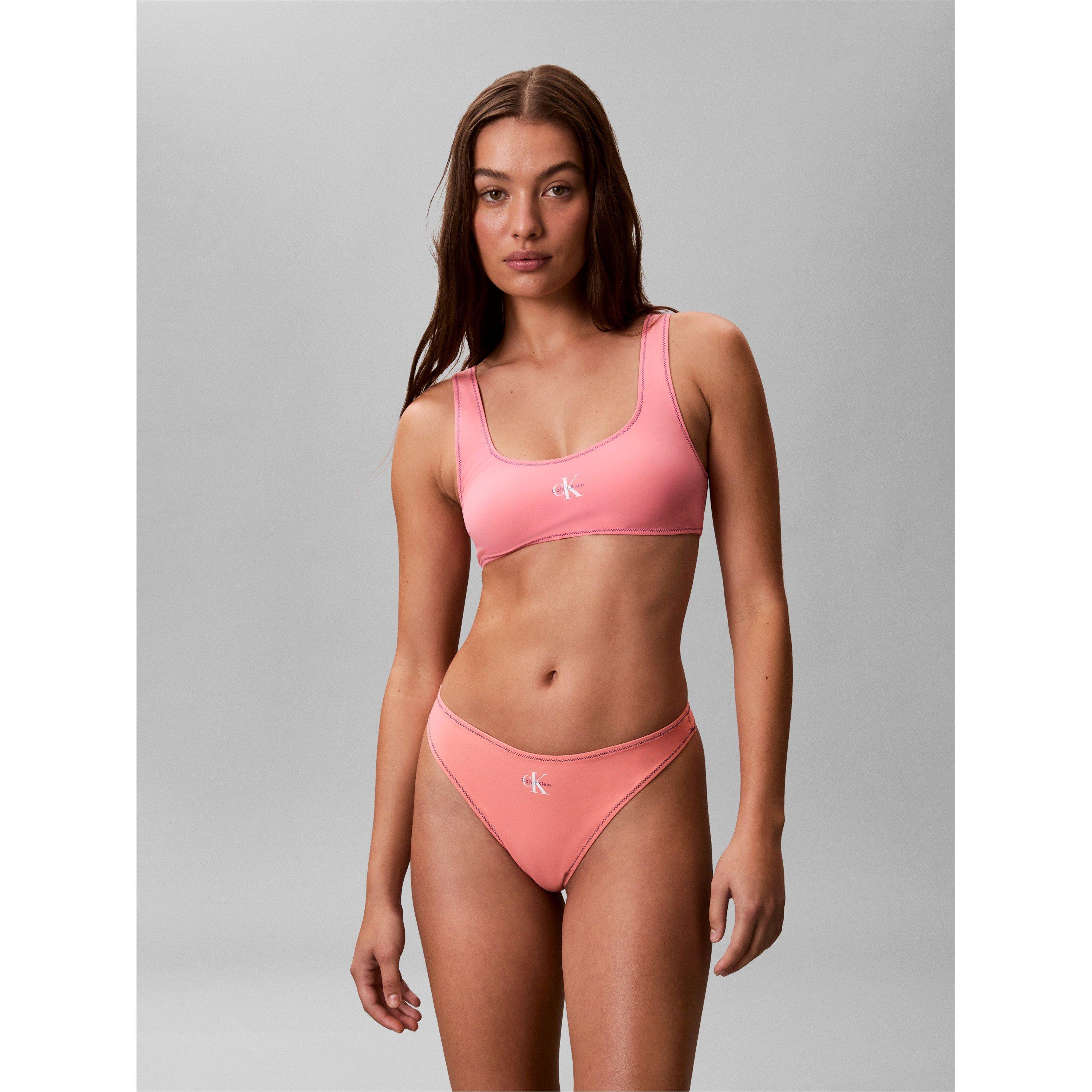 Washed Scarlet - Calvin Klein - Calvin CK Bikini Top Ld62 - 2