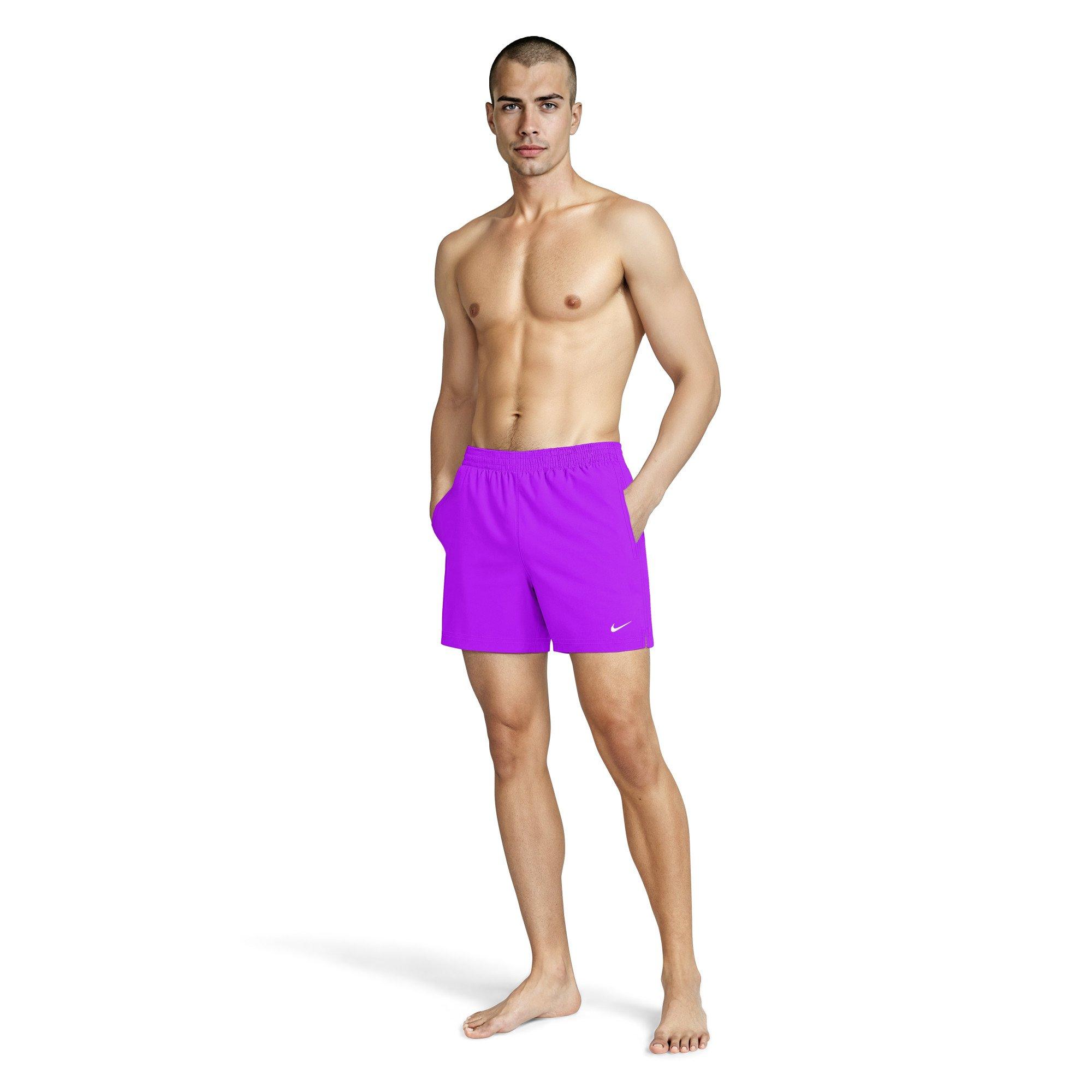 Nike Men's Core Swim Shorts - Bright Violet - S