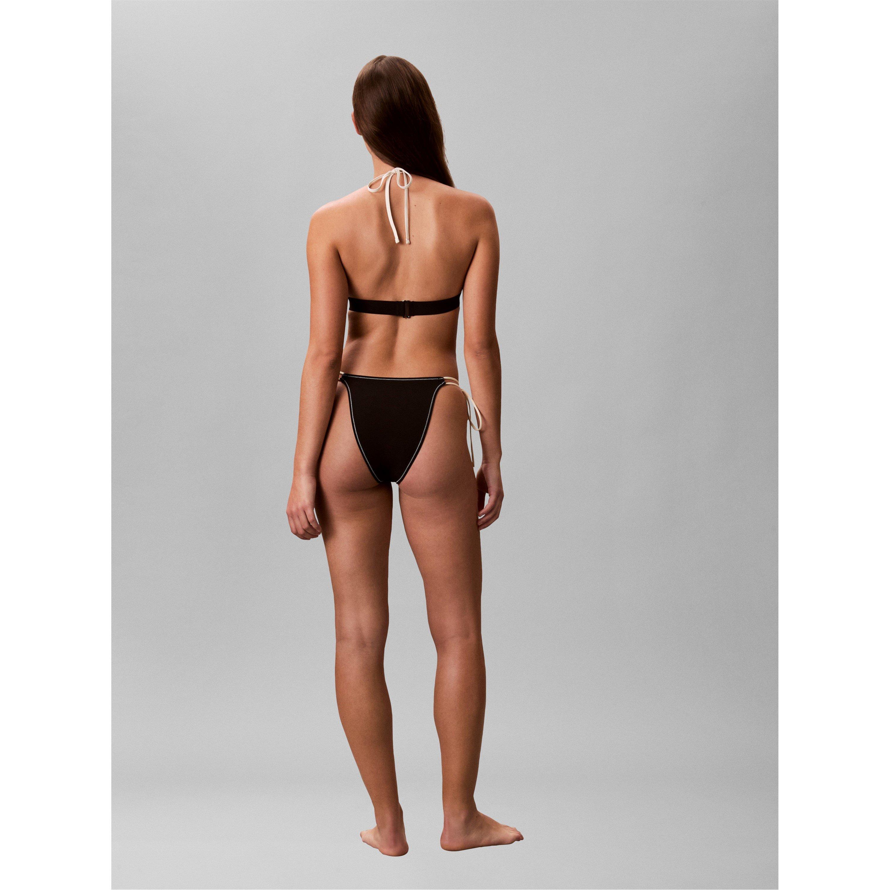 Zwart - Calvin Klein - Calvin Halter Bikini Ld62 - 4