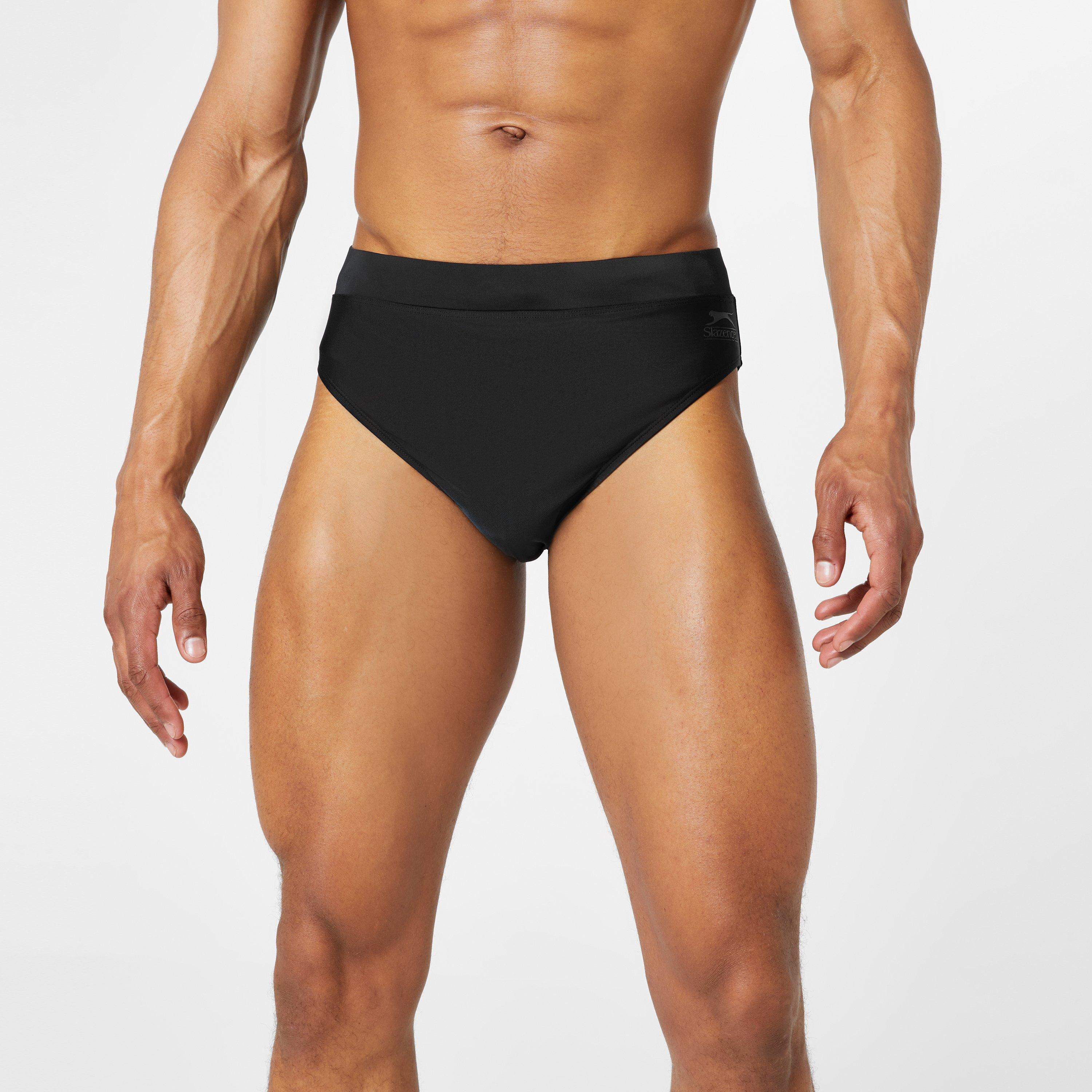 Negro - Slazenger - Mens Swimming Trunks - 2