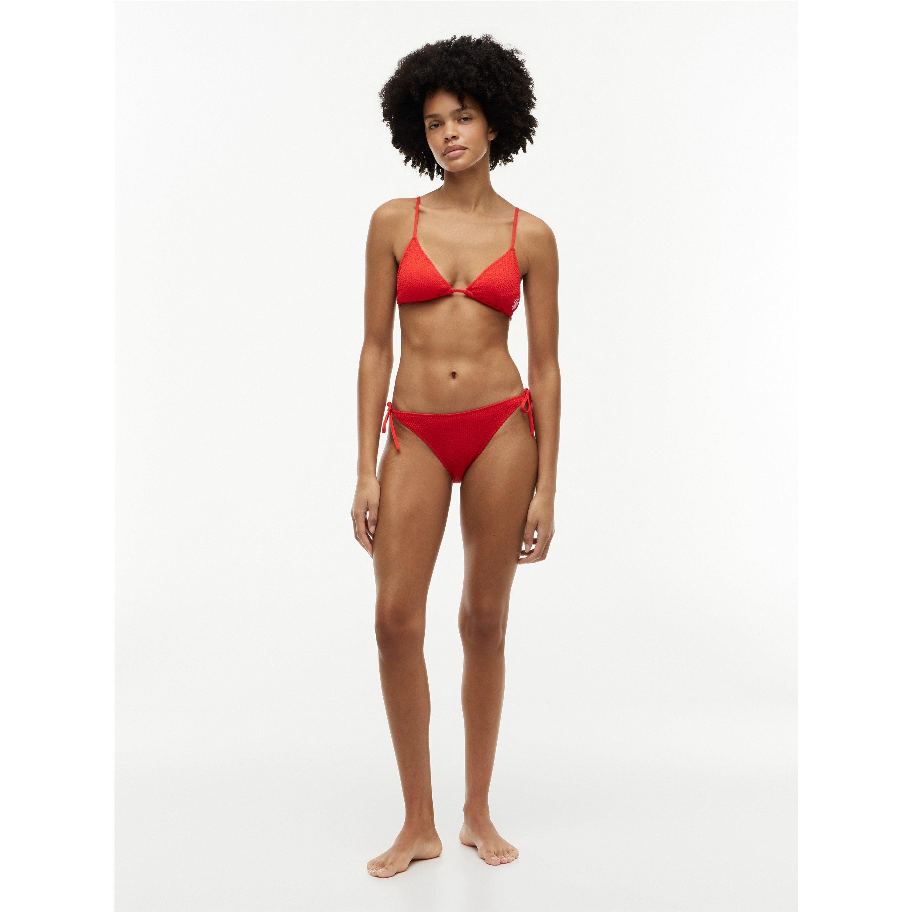Vatreno crveno - Tommy Hilfiger - Women's Triangle Bikini - 2