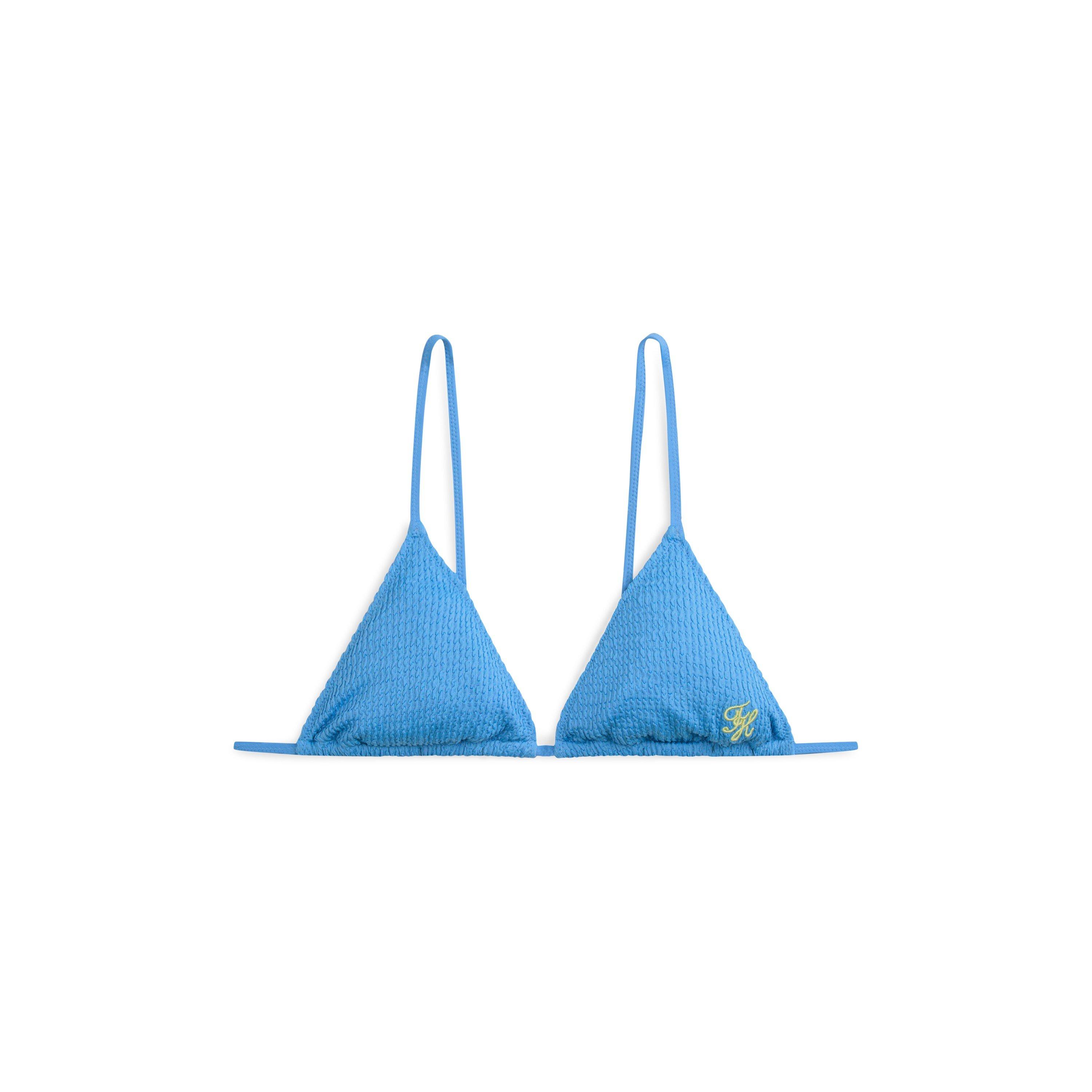 Tommy Hilfiger Women's Triangle Bikini - Copenhagen Blue - 8 (XS)