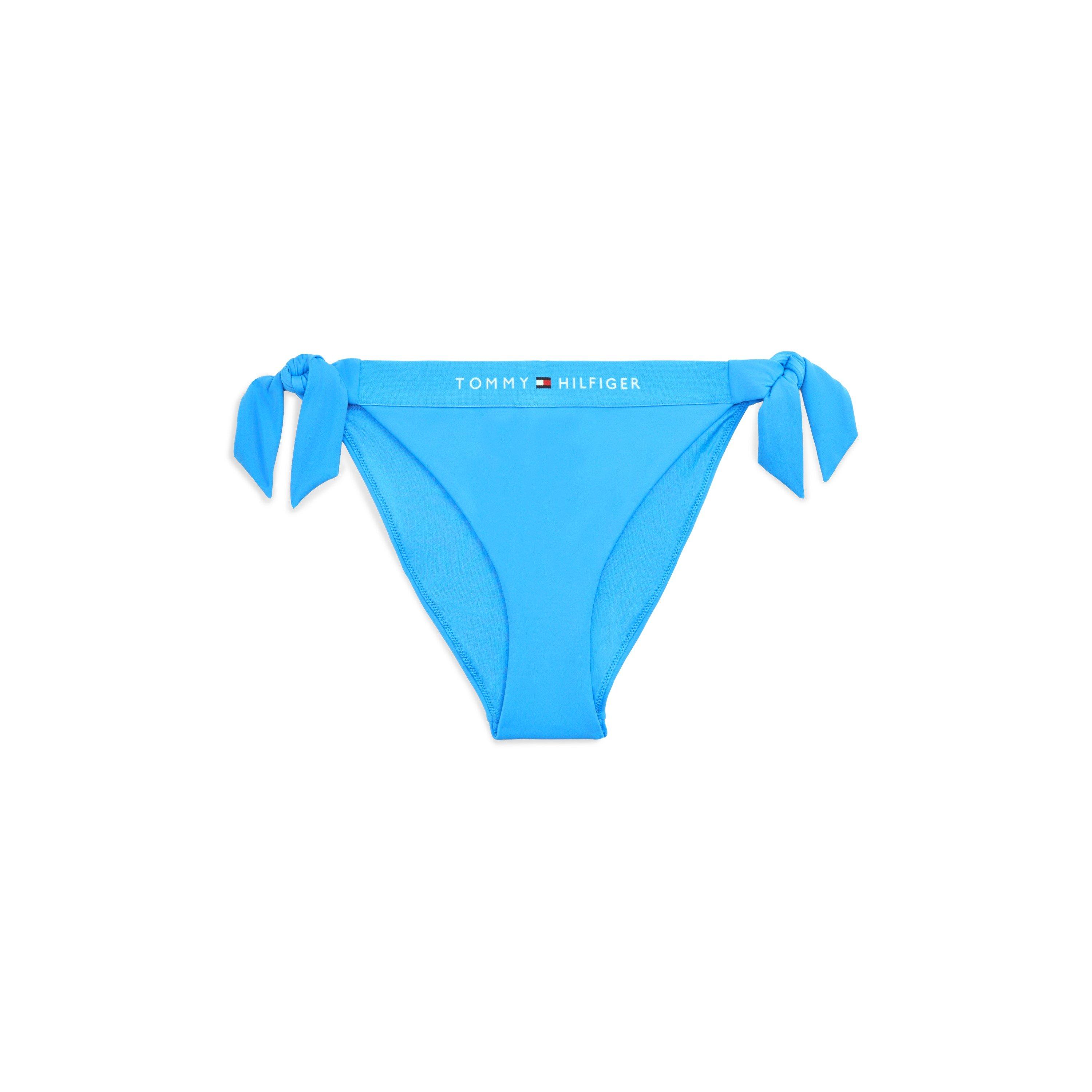 Tommy Hilfiger Women's Brazilian Bikini Bottoms - Copenhagen Blue - 12 (M)