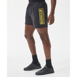 Barbour International Large Logo Swim Shorts