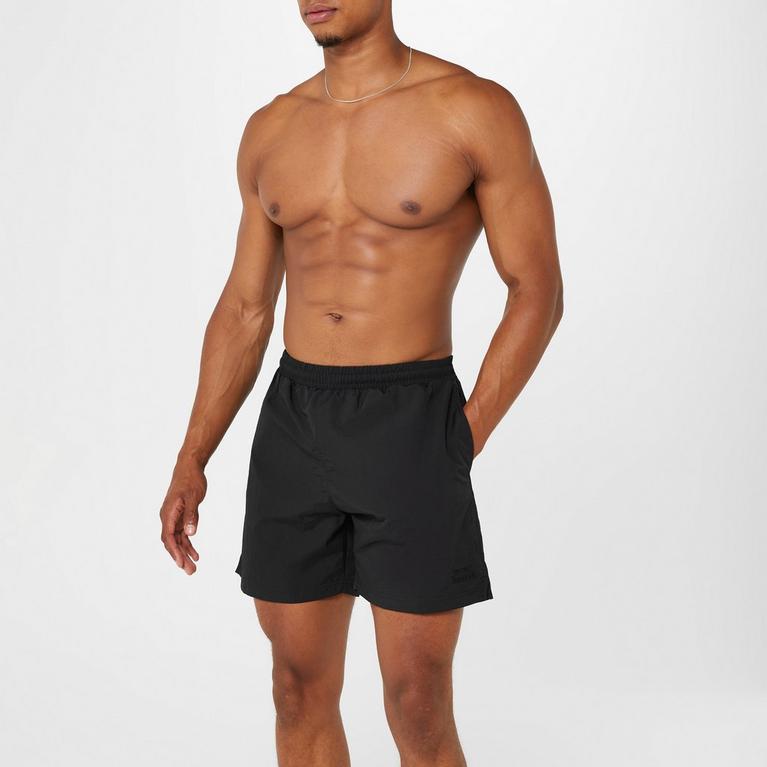 Black - Slazenger - Swim Shorts Mens - 2