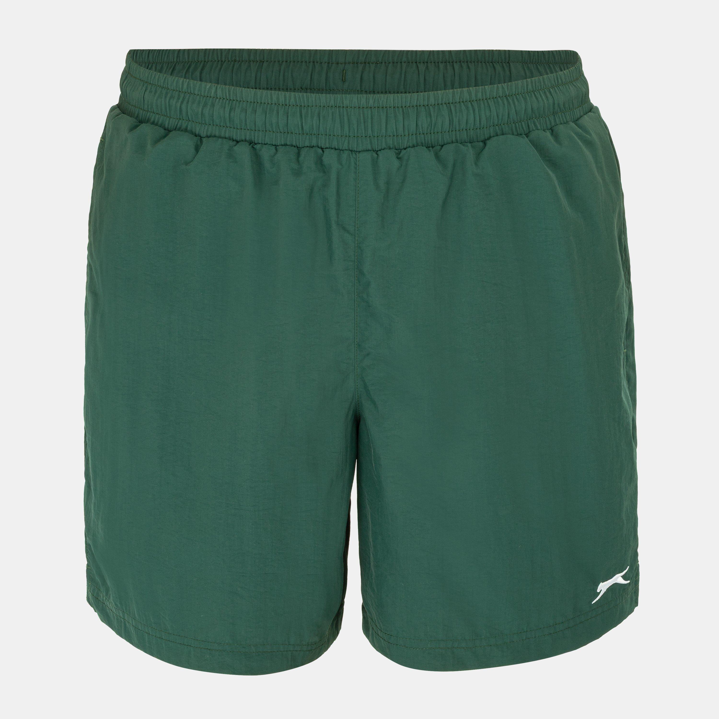 Slazenger Men's Swim Shorts - Forest Green - M