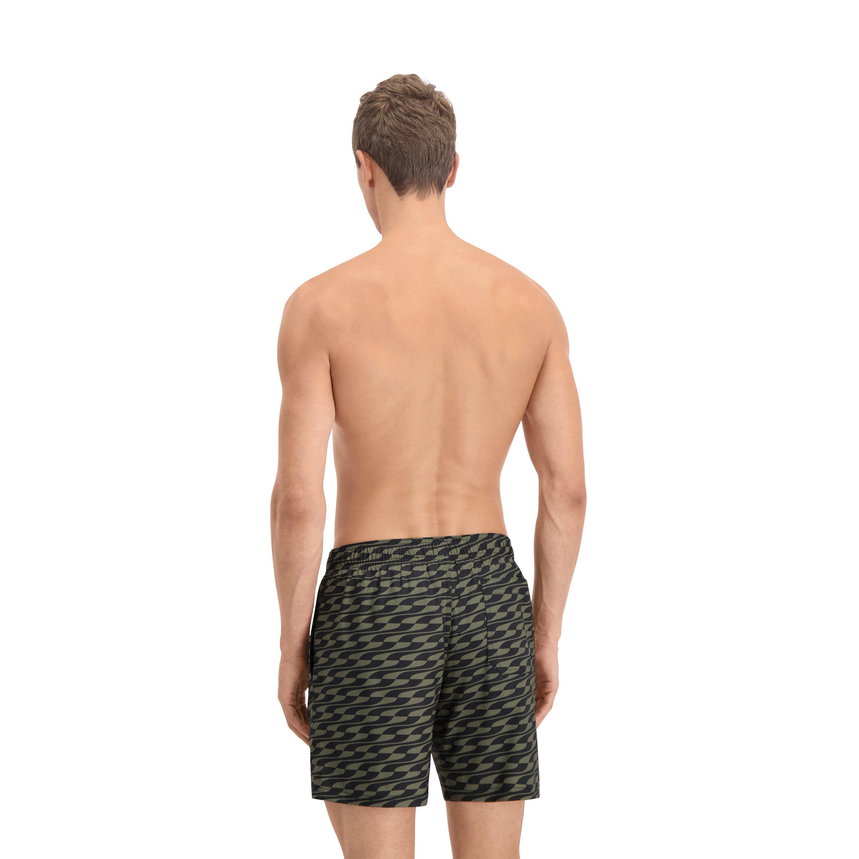 Kaki - Puma - FormStrip Mid Swim Shorts - 2