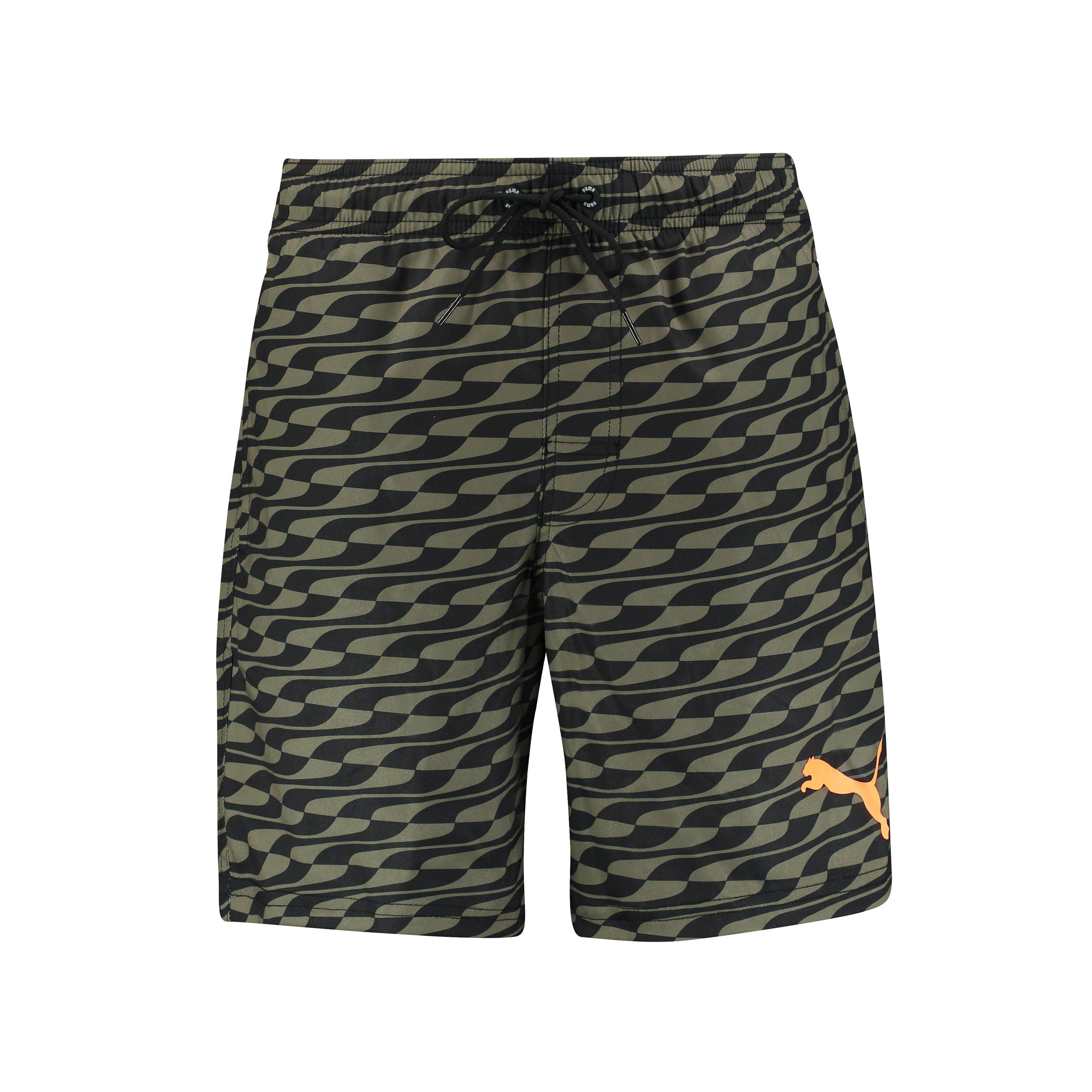 Kaki - Puma - FormStrip Mid Swim Shorts - 6