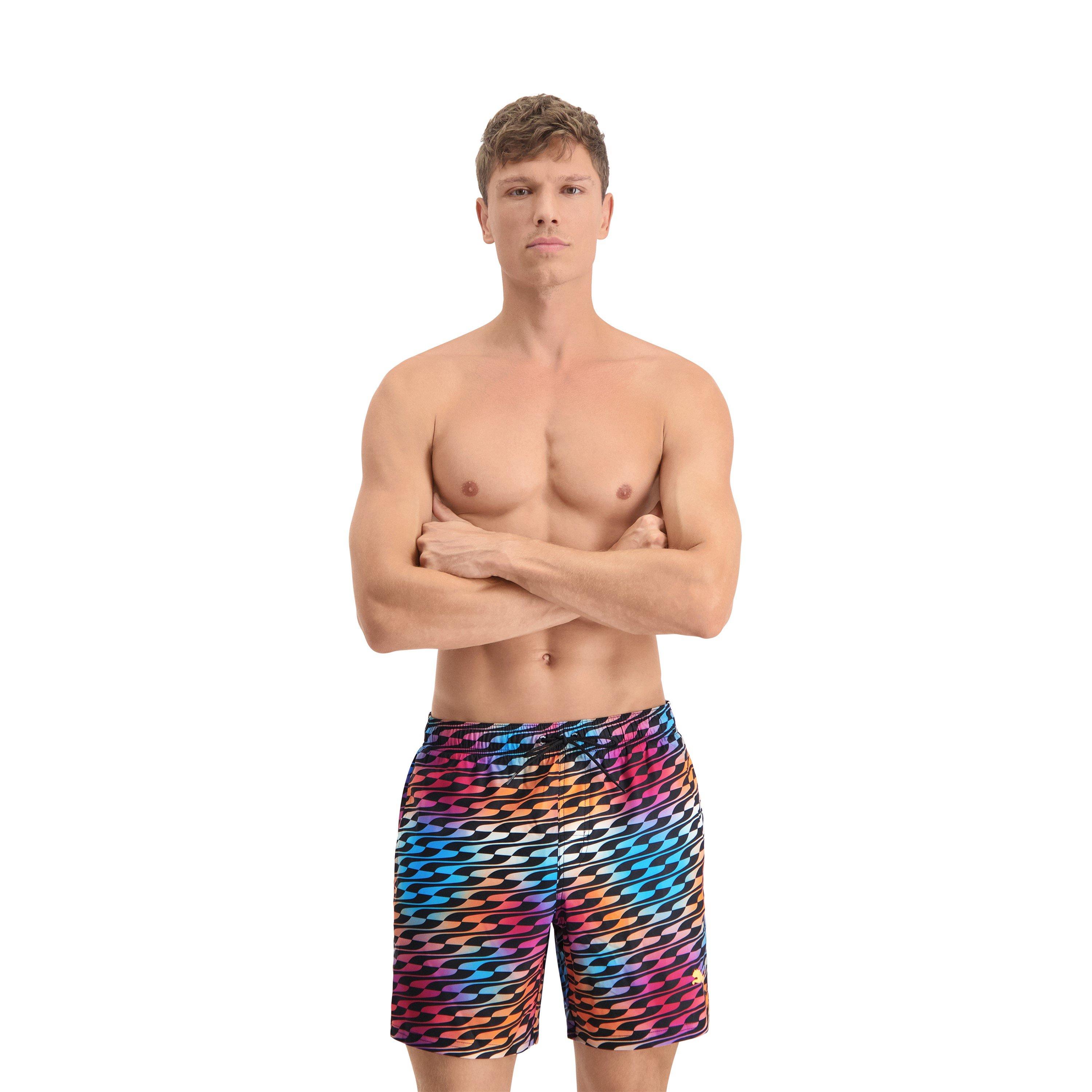 Puma Men's Formstrip Mid Swim Shorts -  - XS