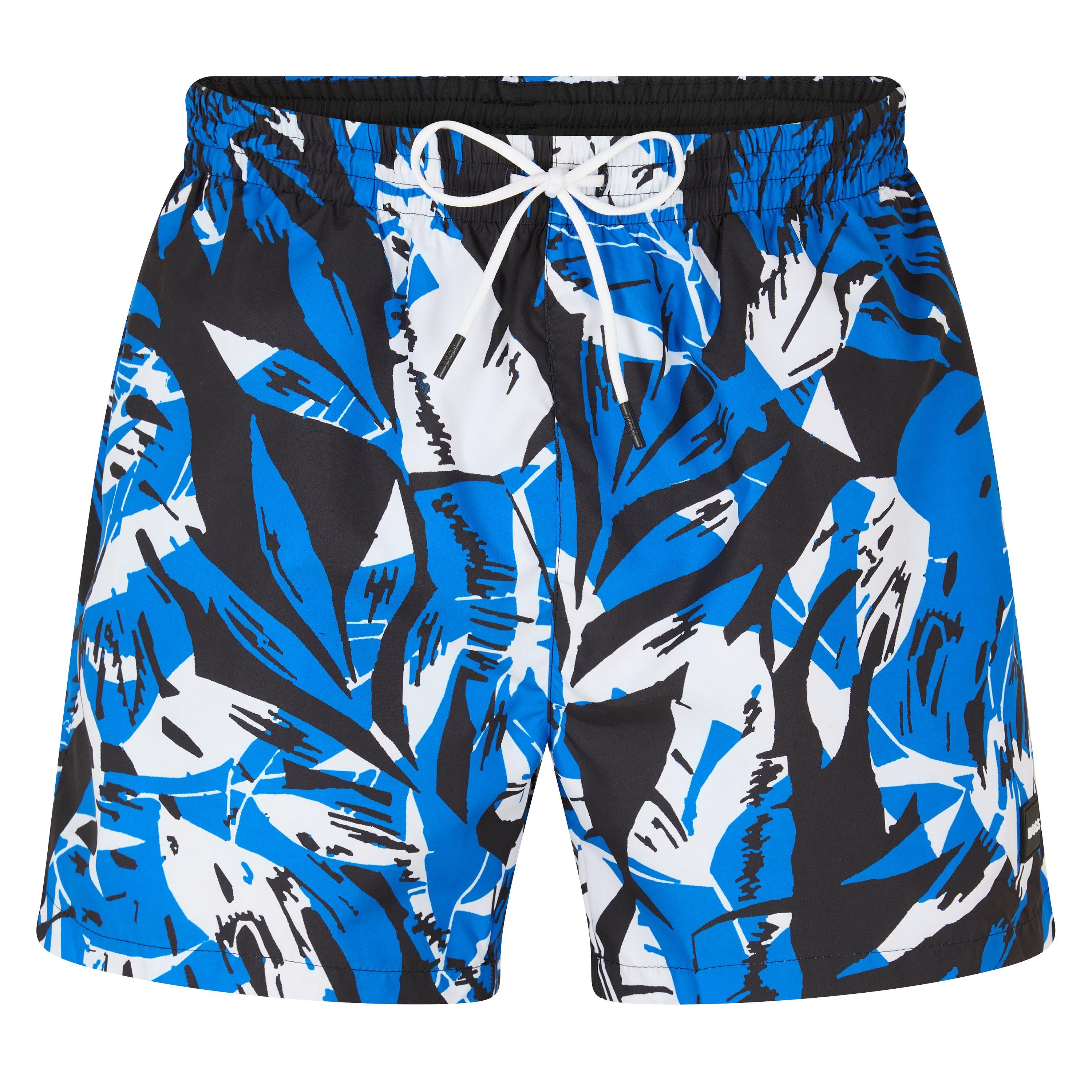 Boss Men's Bodywear Swim Shorts (Piranha) - Bright Blue - S
