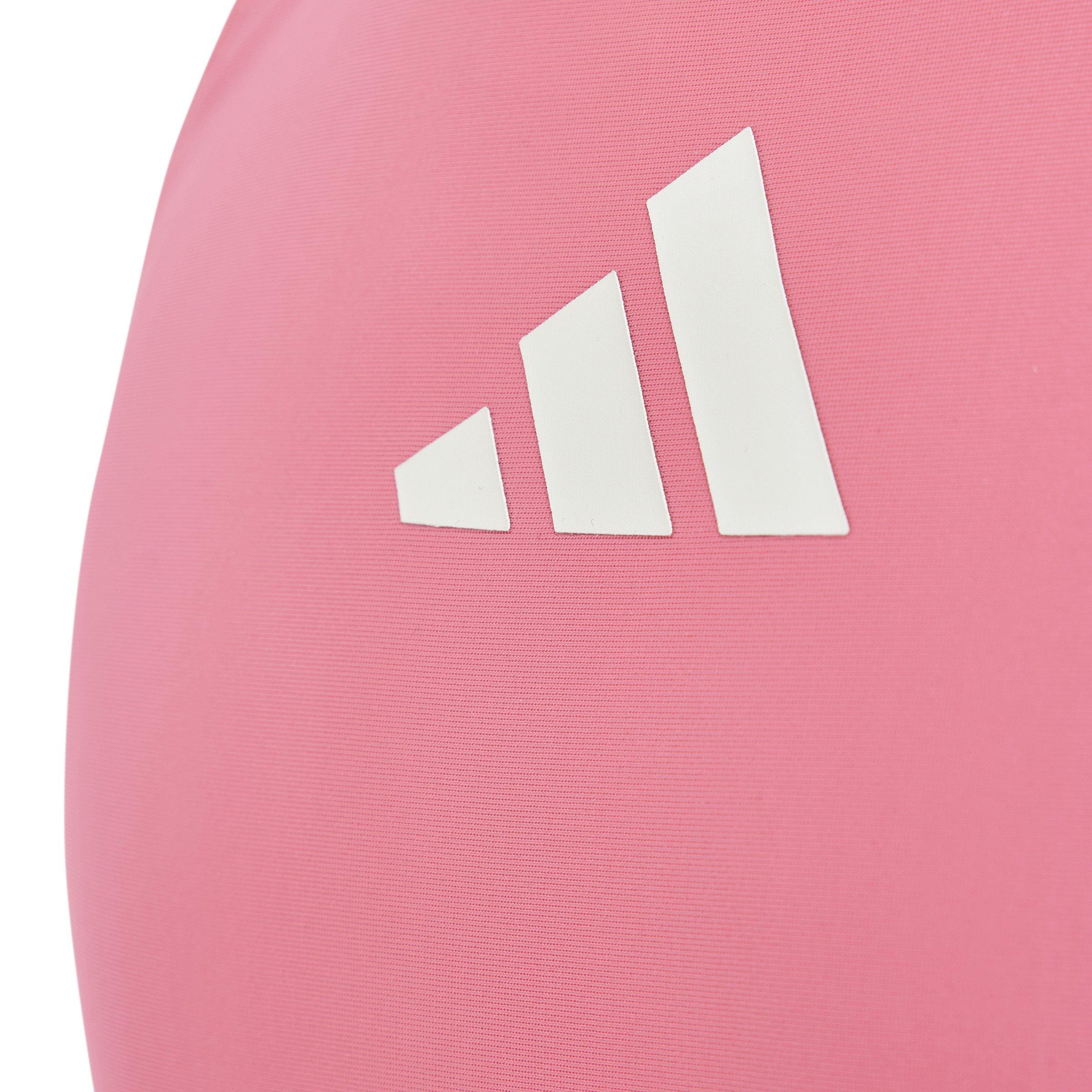 Lyserød/hvid - adidas - 3 bar Swim Suit Junior - 3