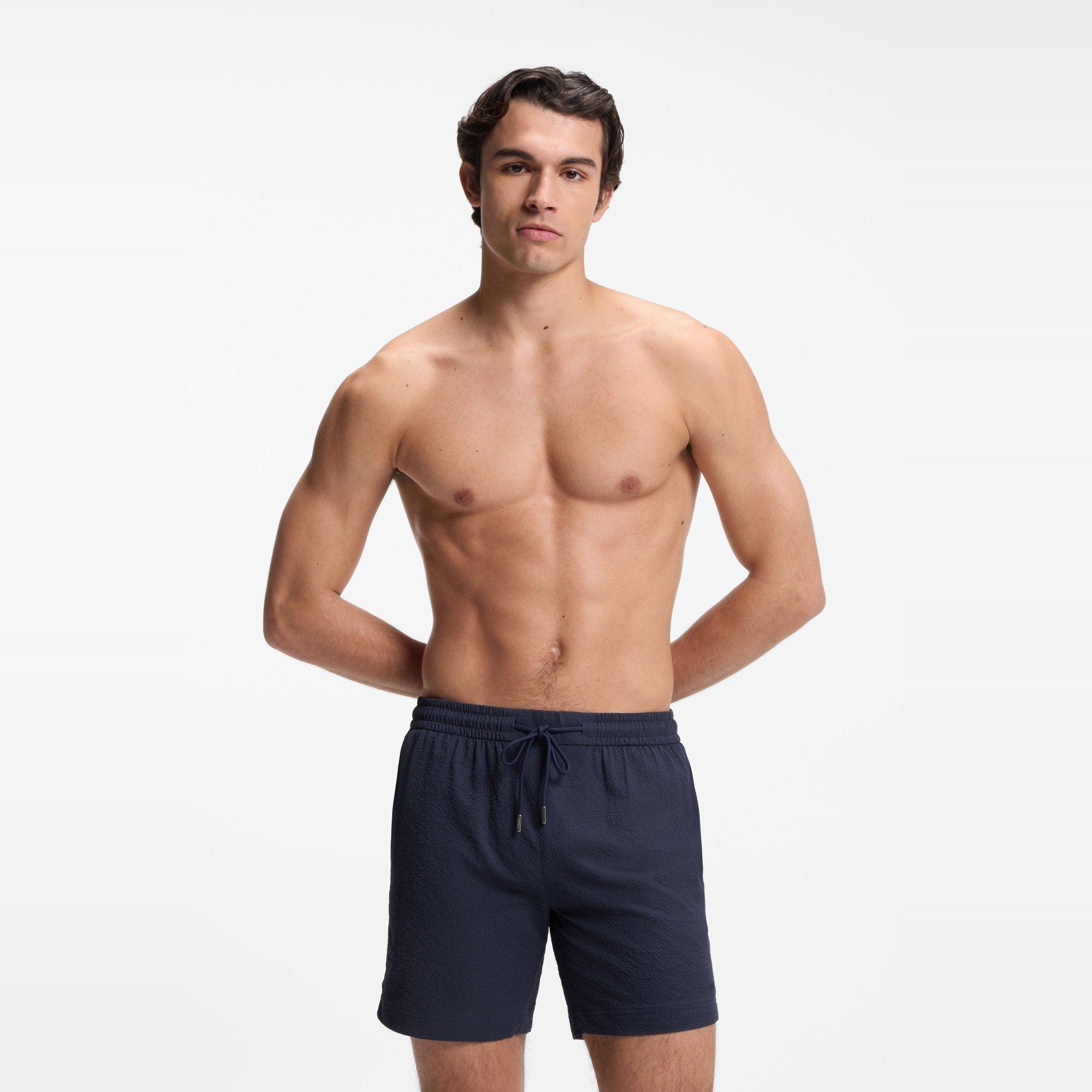 Navy 413 - Boss - Men's Swim Shorts - 2