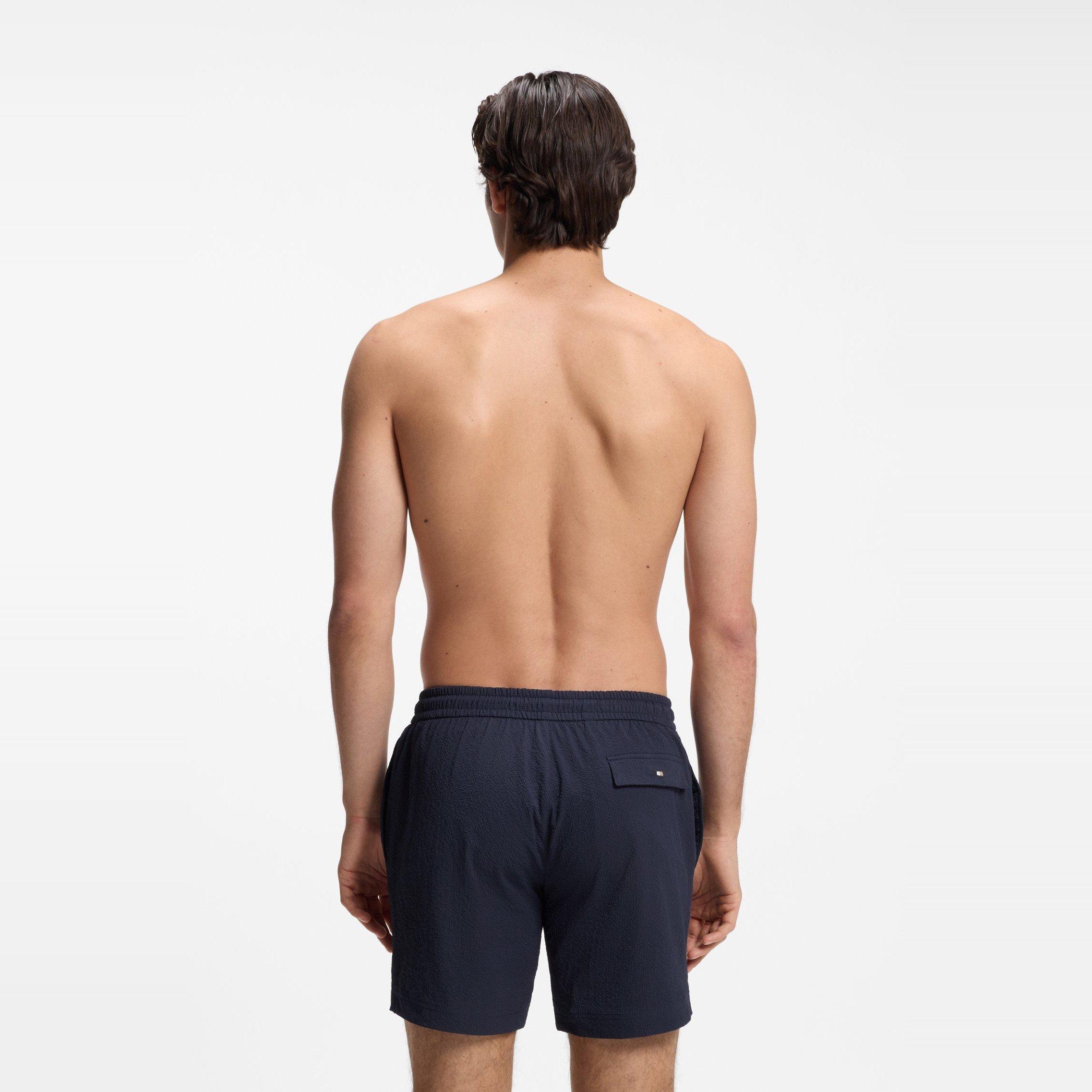 Navy 413 - Boss - Men's Swim Shorts - 3