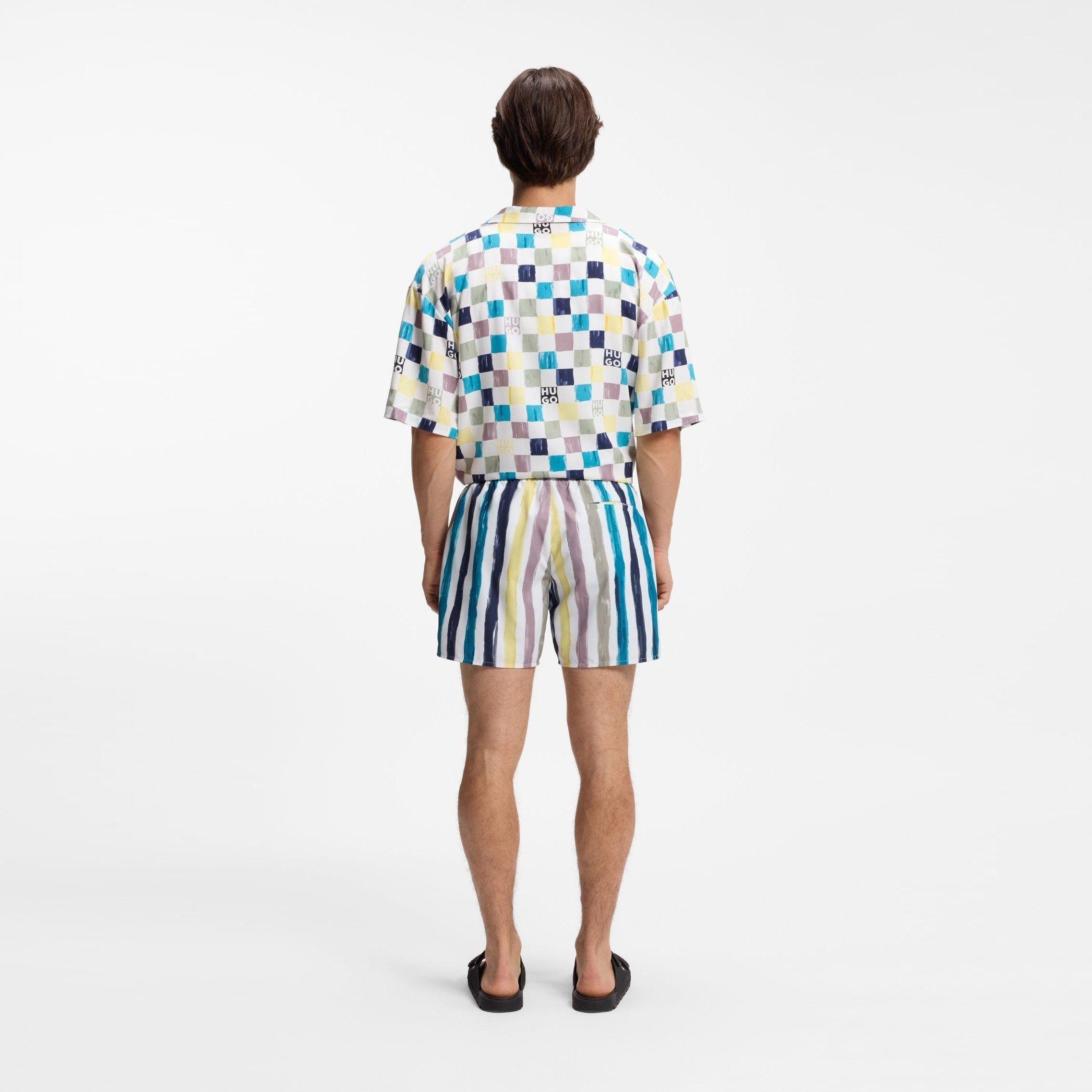 Light Green 392 - Hugo - Men's Swim Shorts - 3