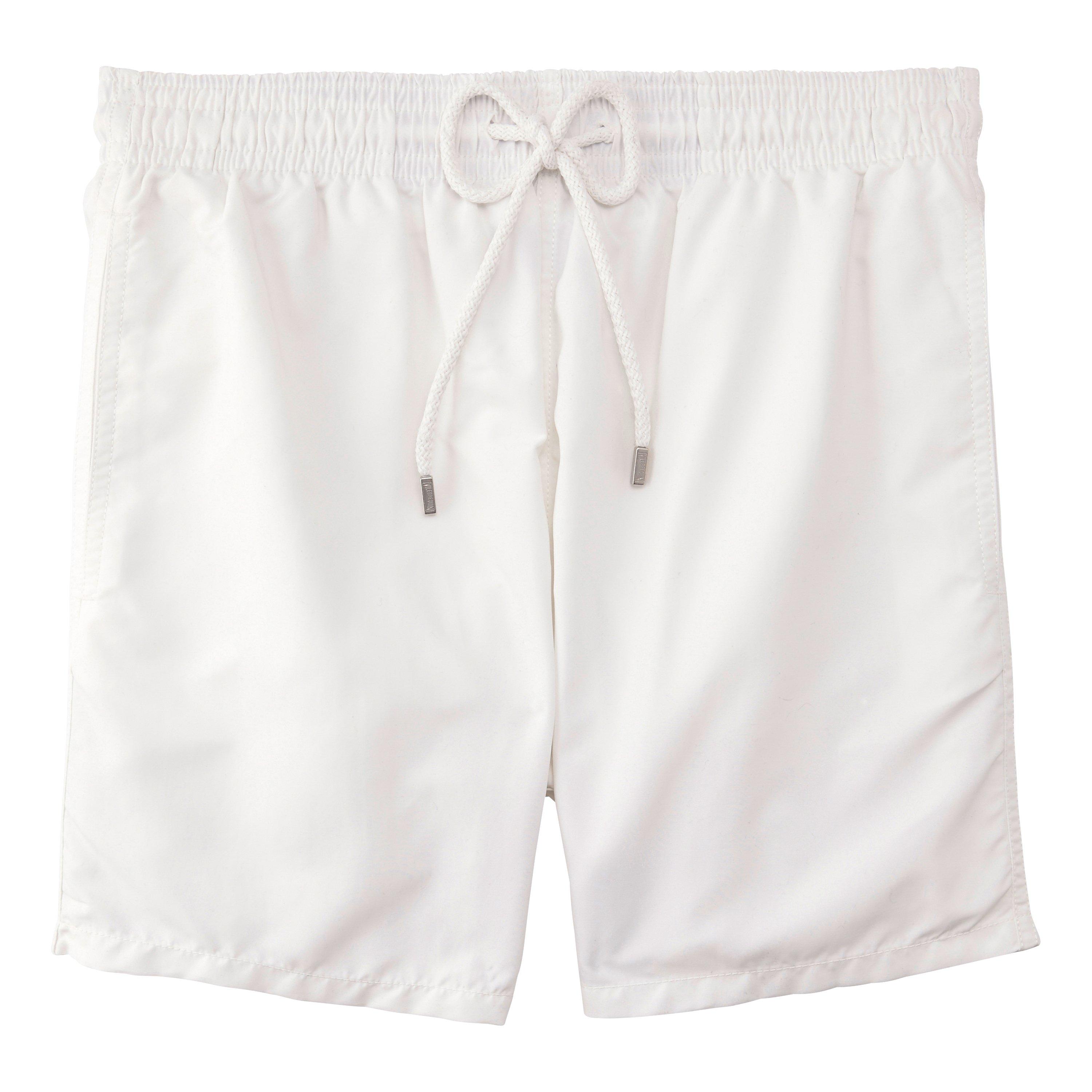 Vilebrequin Men's Moorea Swim Shorts - White 010 - Small