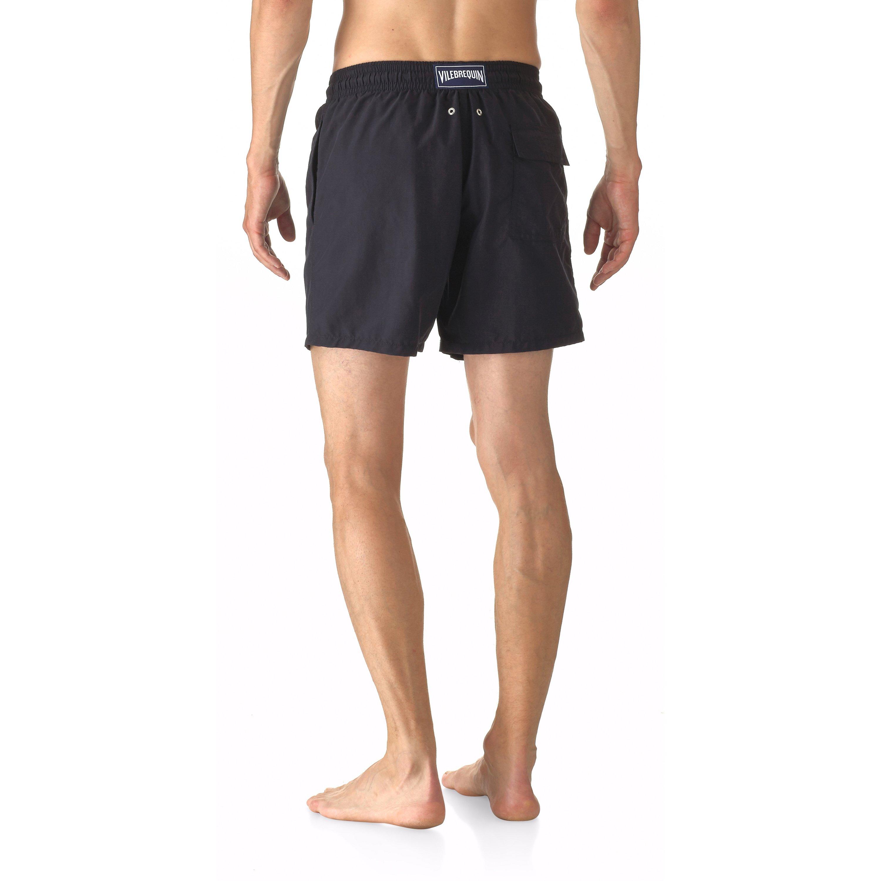 Black 990 - Vilebrequin - Men's Moorea Swim Shorts - 4
