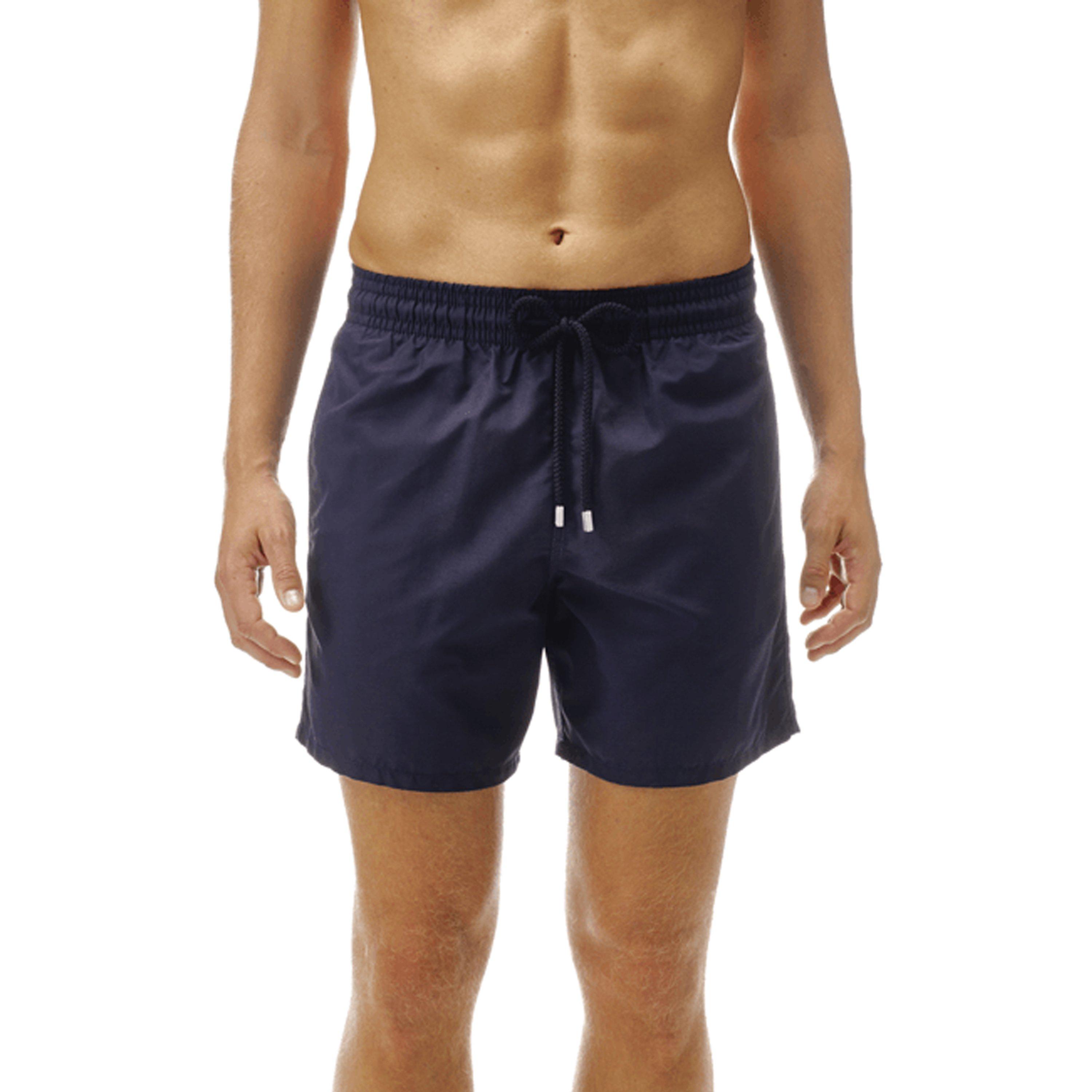 Navy 390 - Vilebrequin - Men's Moorea Swim Shorts - 3