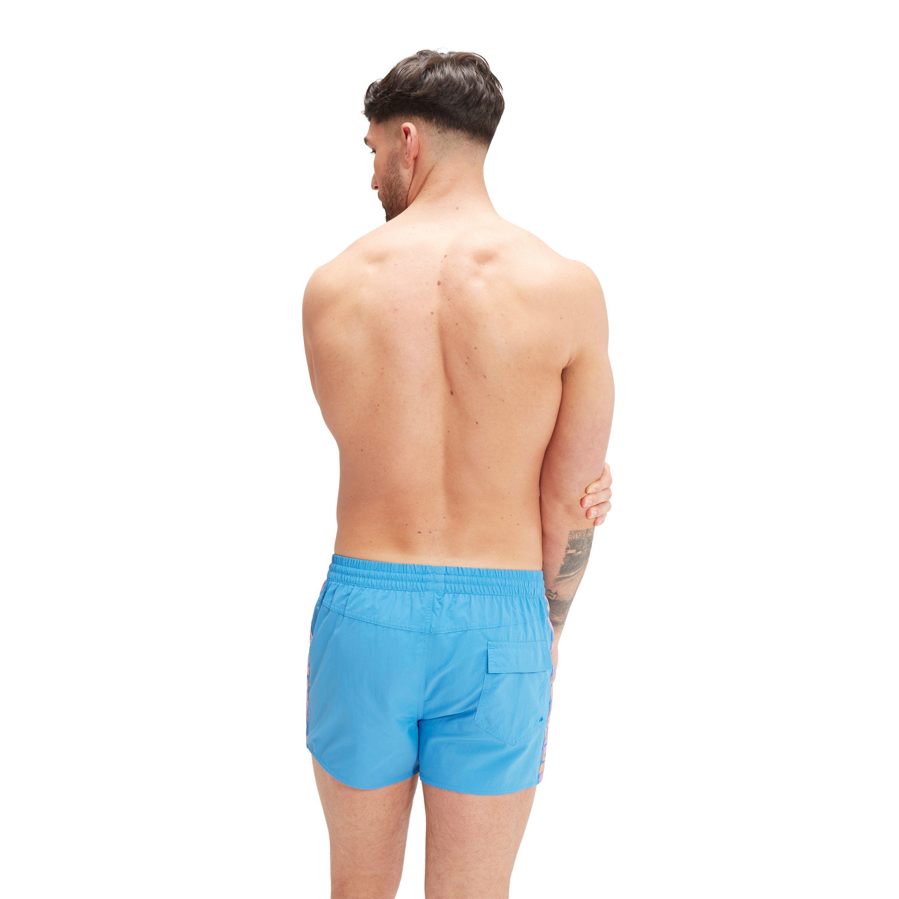 Blue - Speedo - Men's Retro 13 Swim Shorts - 4