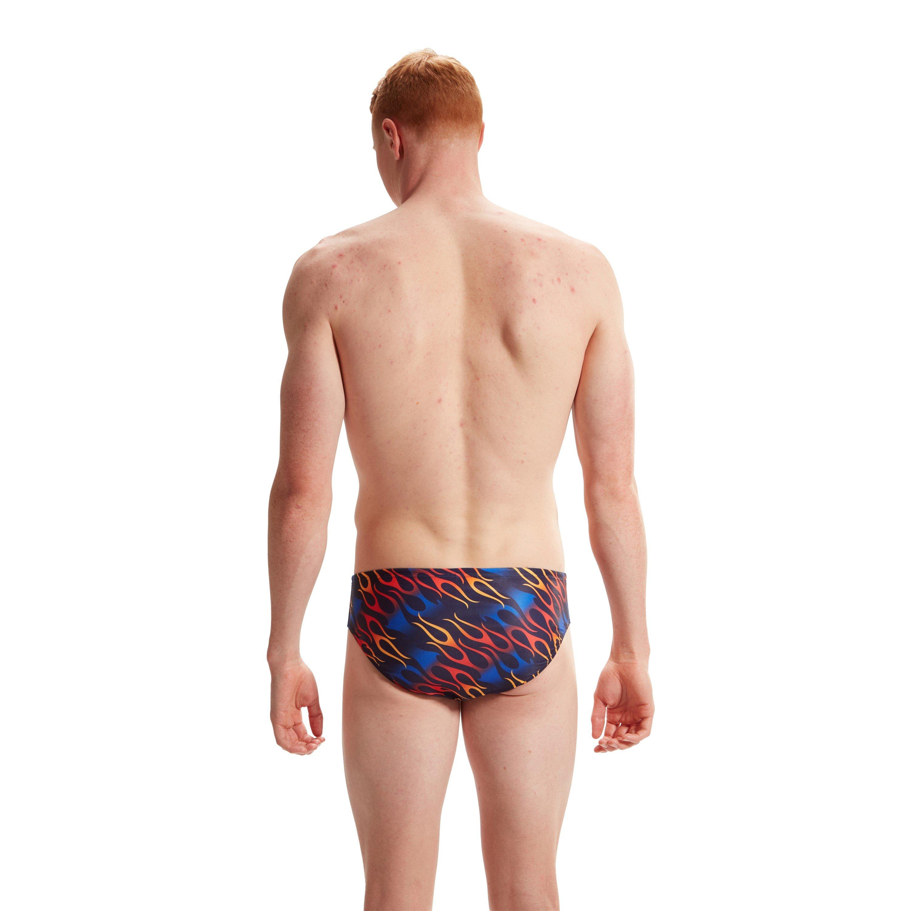 Blau/Rot - Speedo - Alov Digi Swimming Trunk - 4