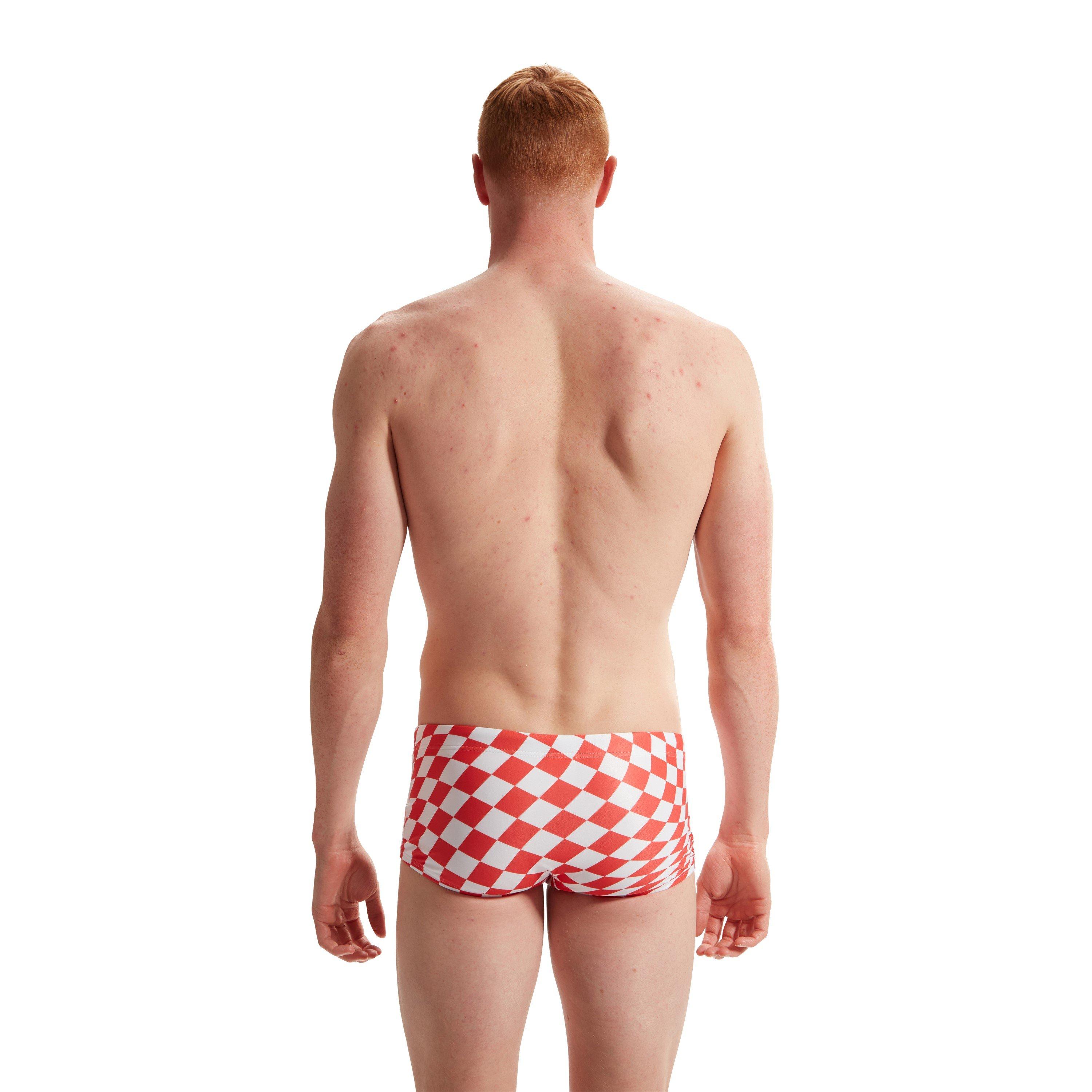 Rood/Wit - Speedo - Club Digital Swimming Trunks - 4