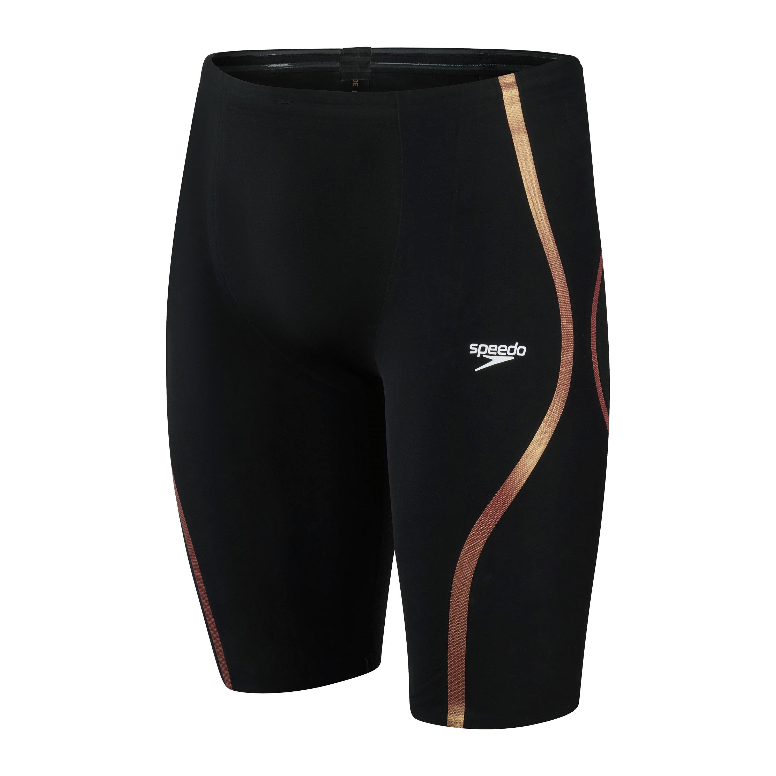 Speedo Men's Fastskin Lzr High Waisted Intent Jammers - Blk/Gld - 30